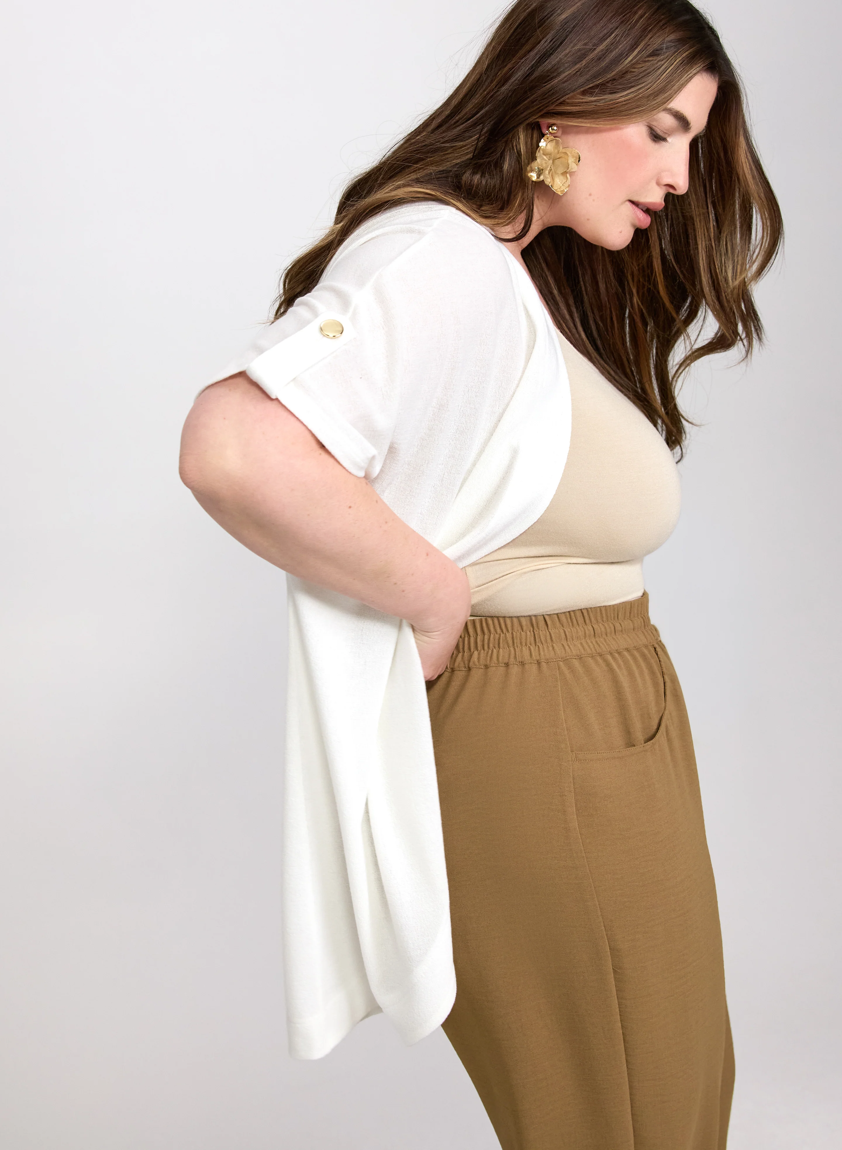Open-Front Cardigan - Image 4