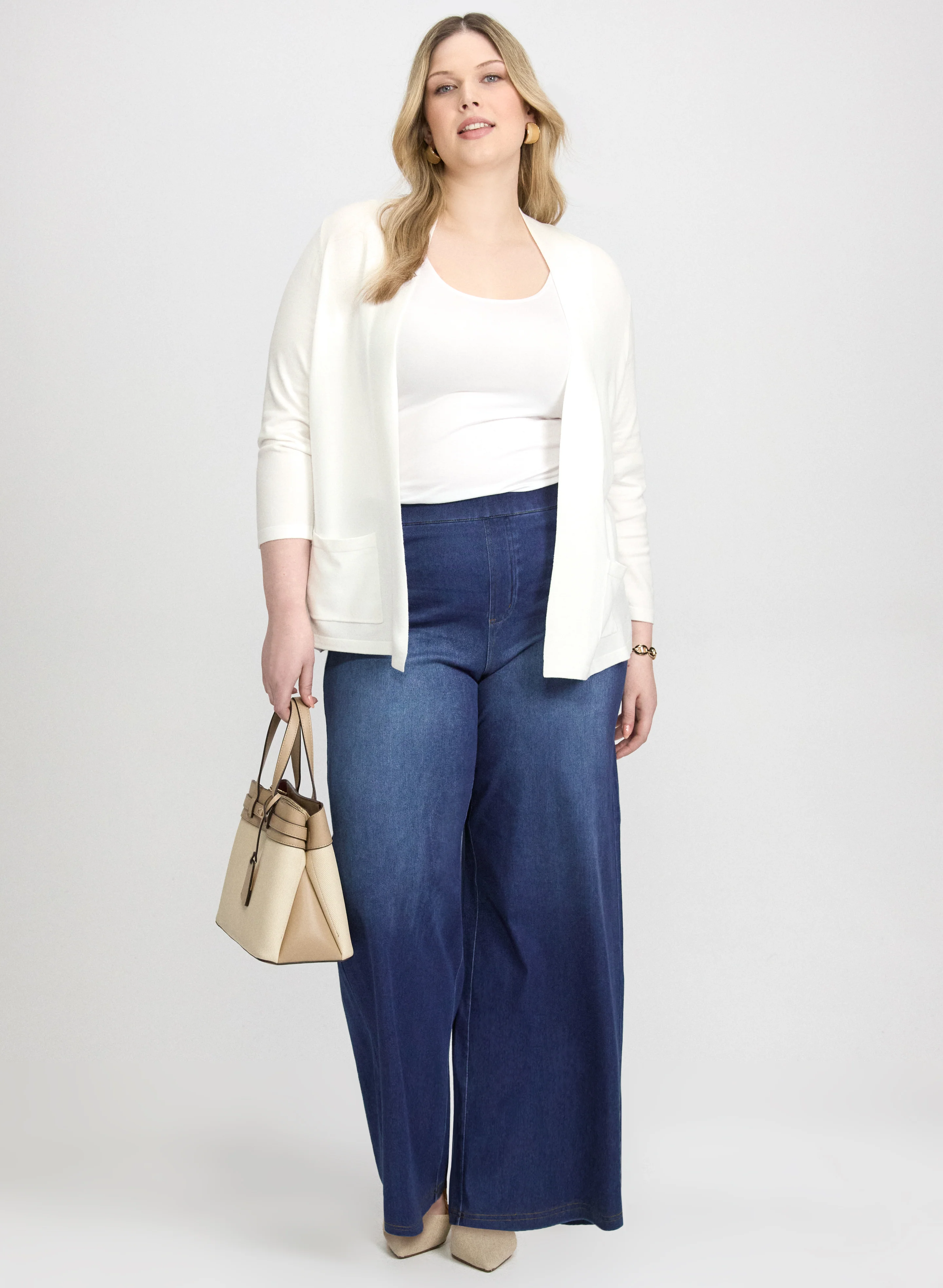 Open-Front Cardigan - Image 3