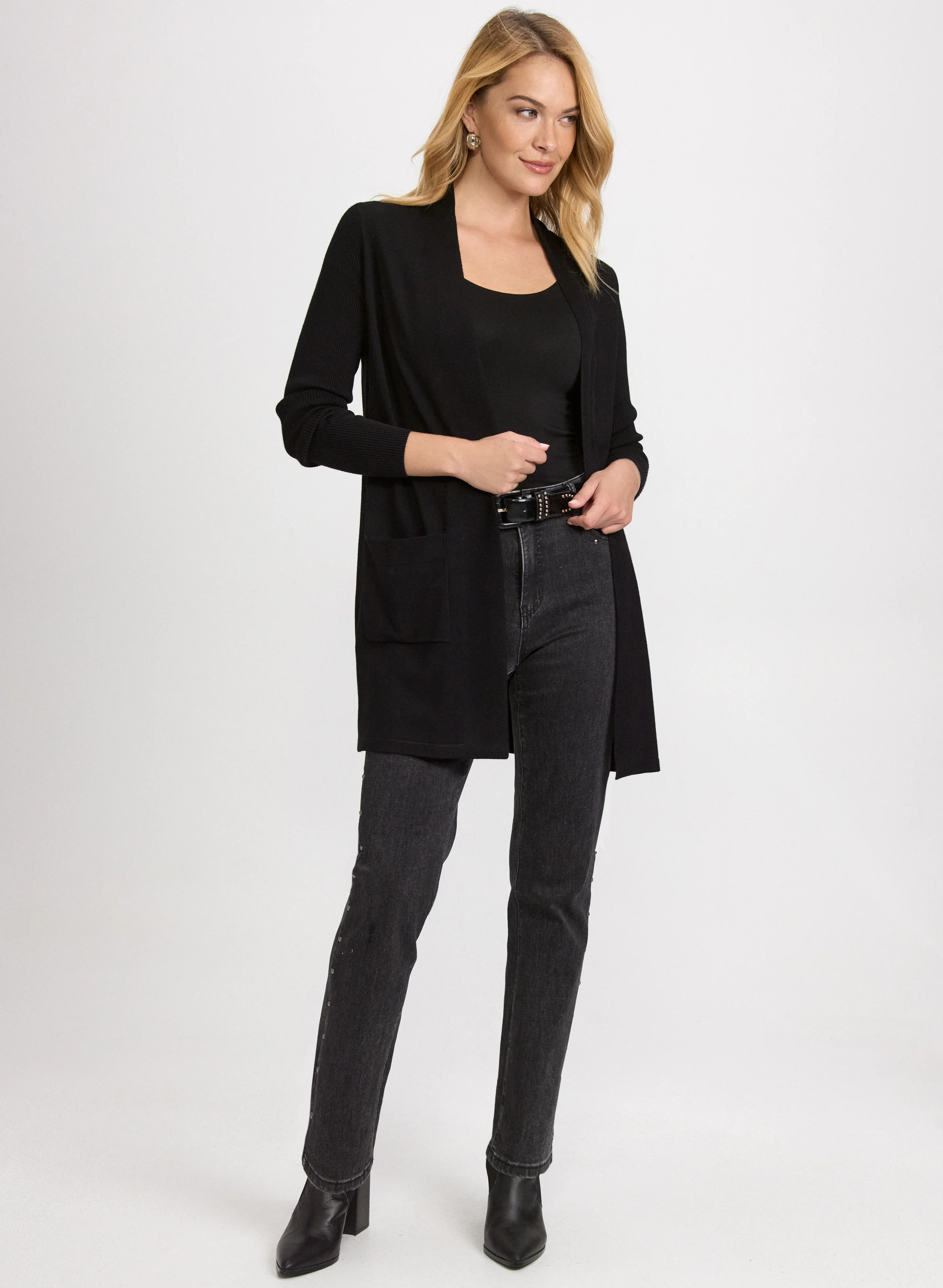 Open Knit Cardigan - Image 3