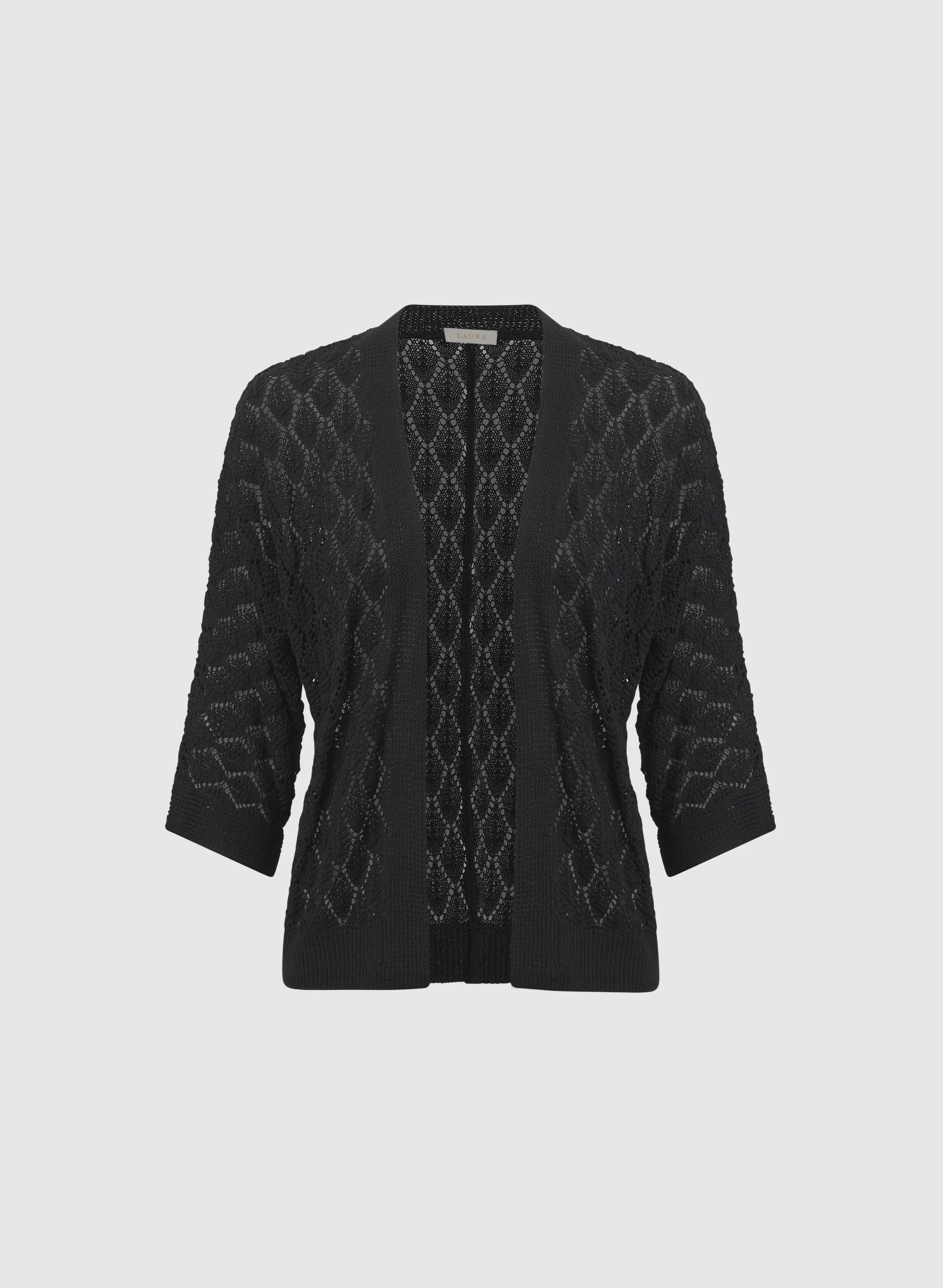 Open Knit Cardigan - Image 6