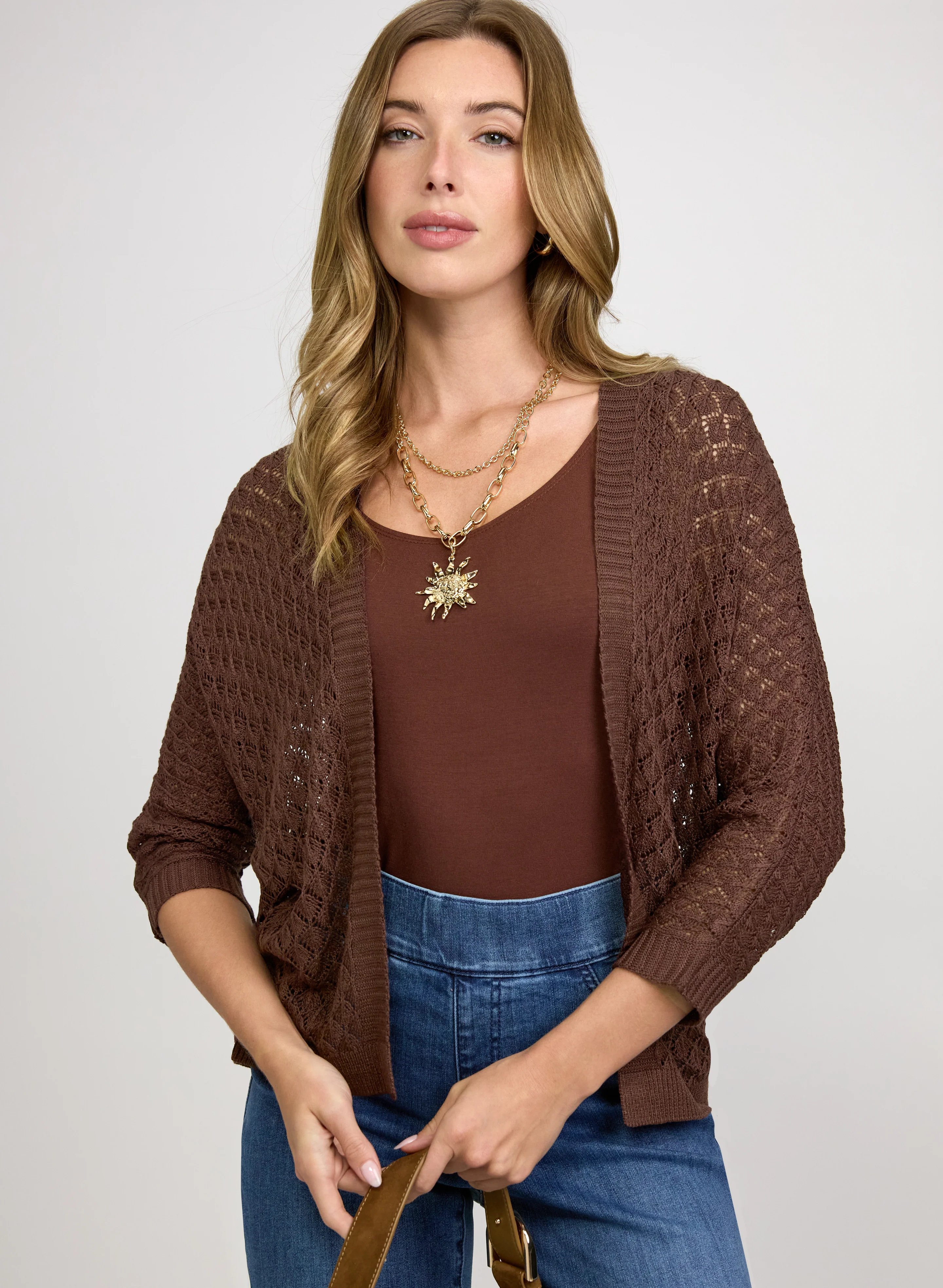 Open Knit Cardigan