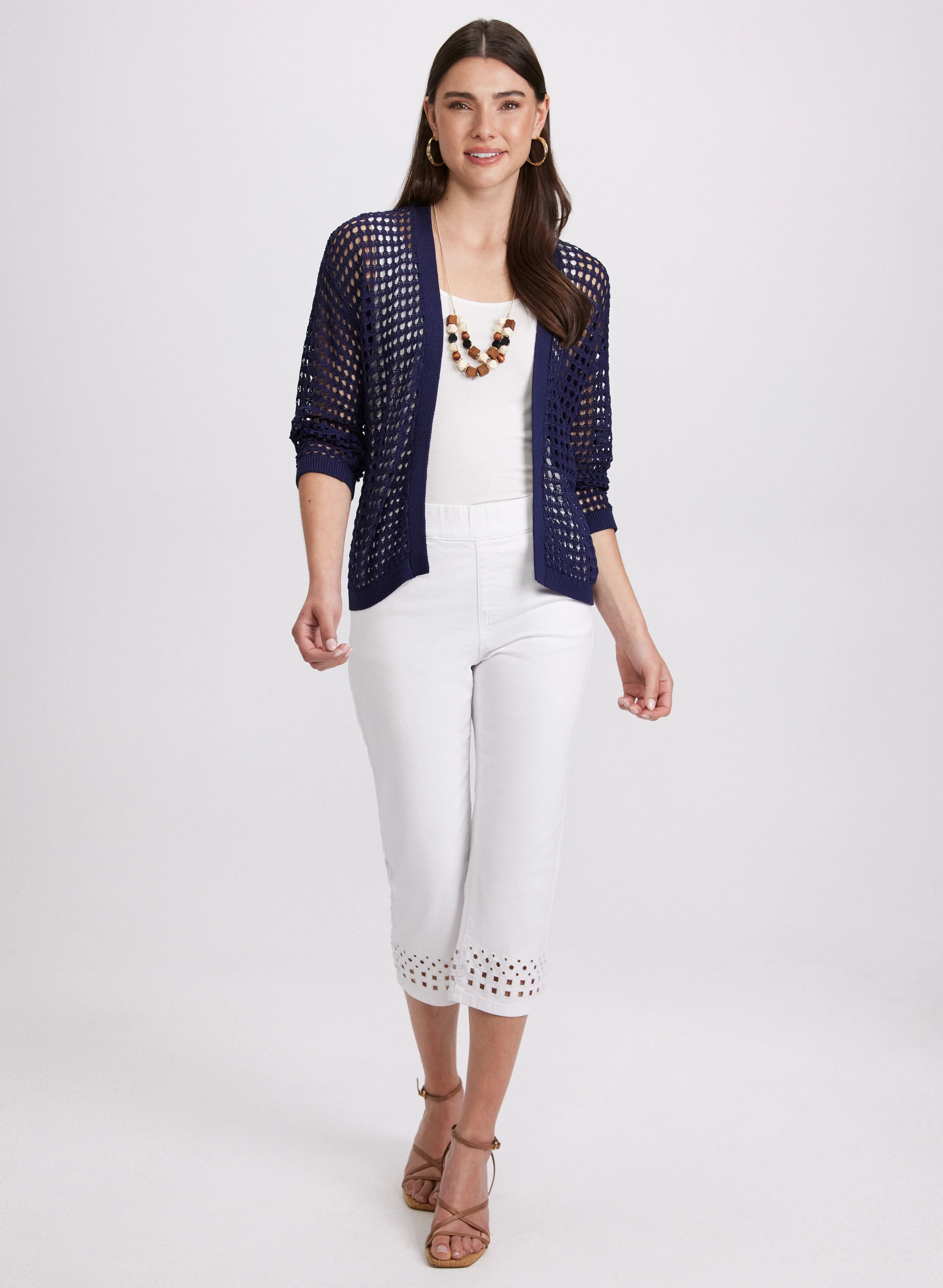 Open Knit Cardigan - Image 3
