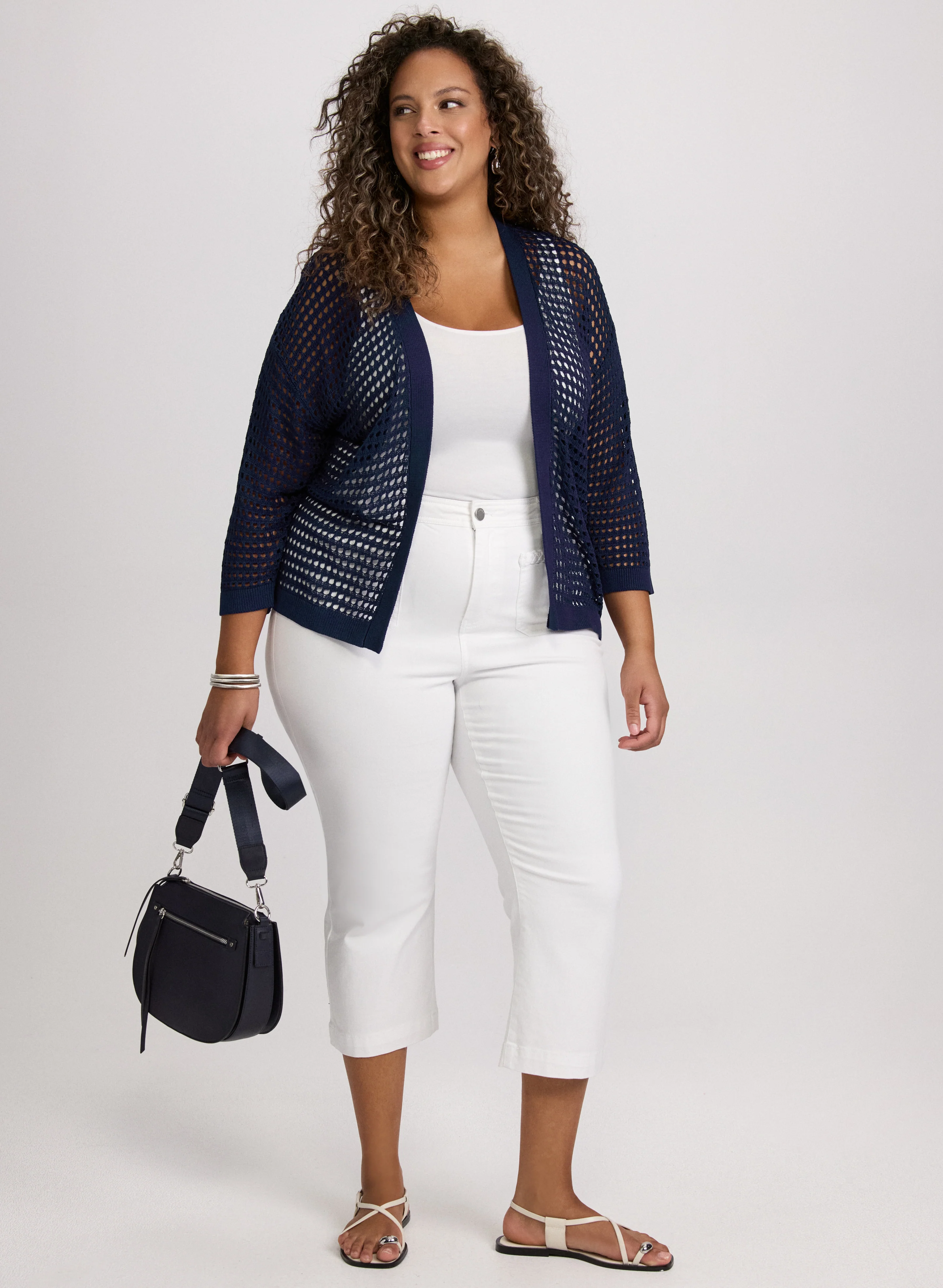 Open Knit Cardigan - Image 3