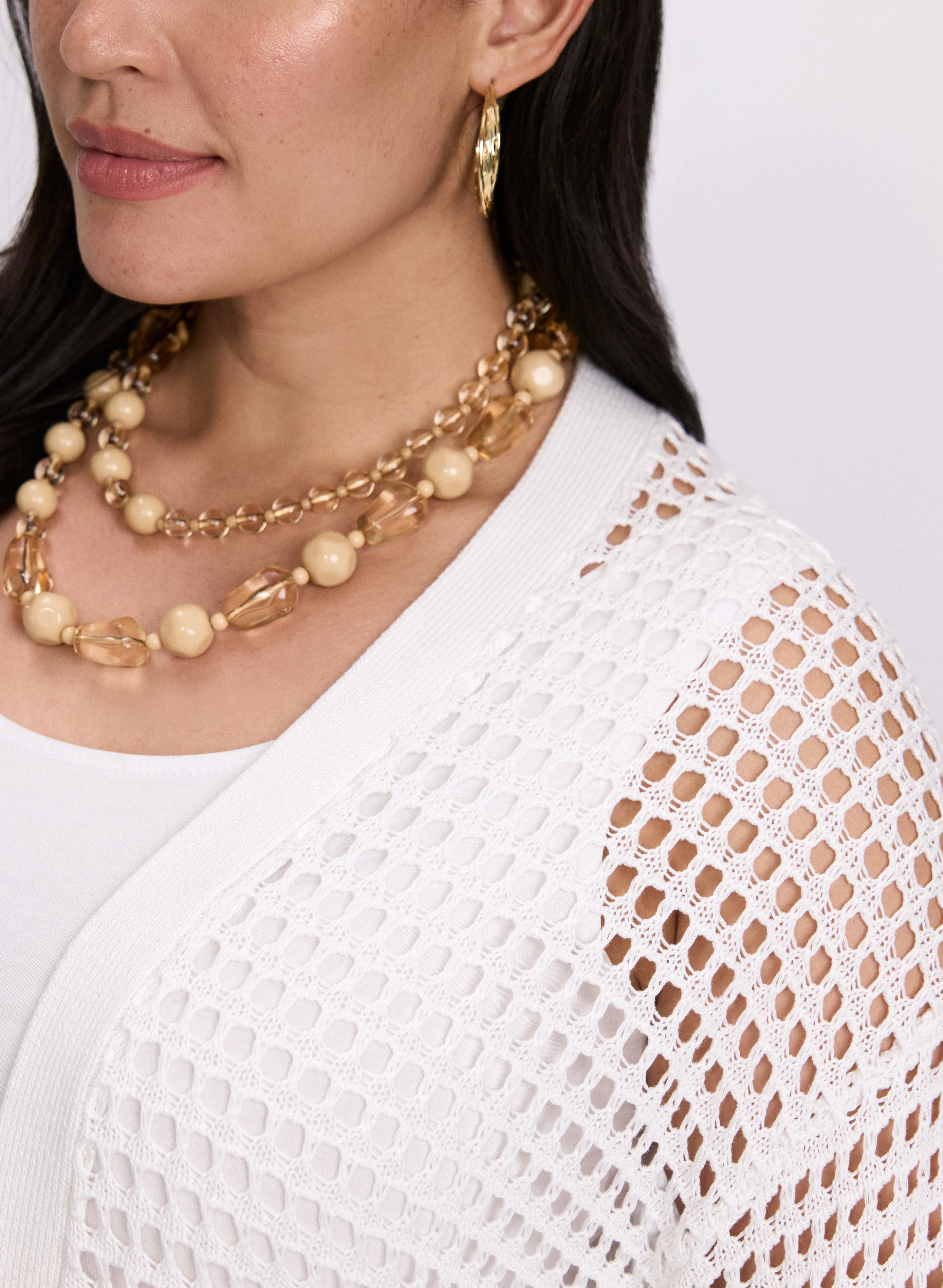 Open Knit Cardigan - Image 2