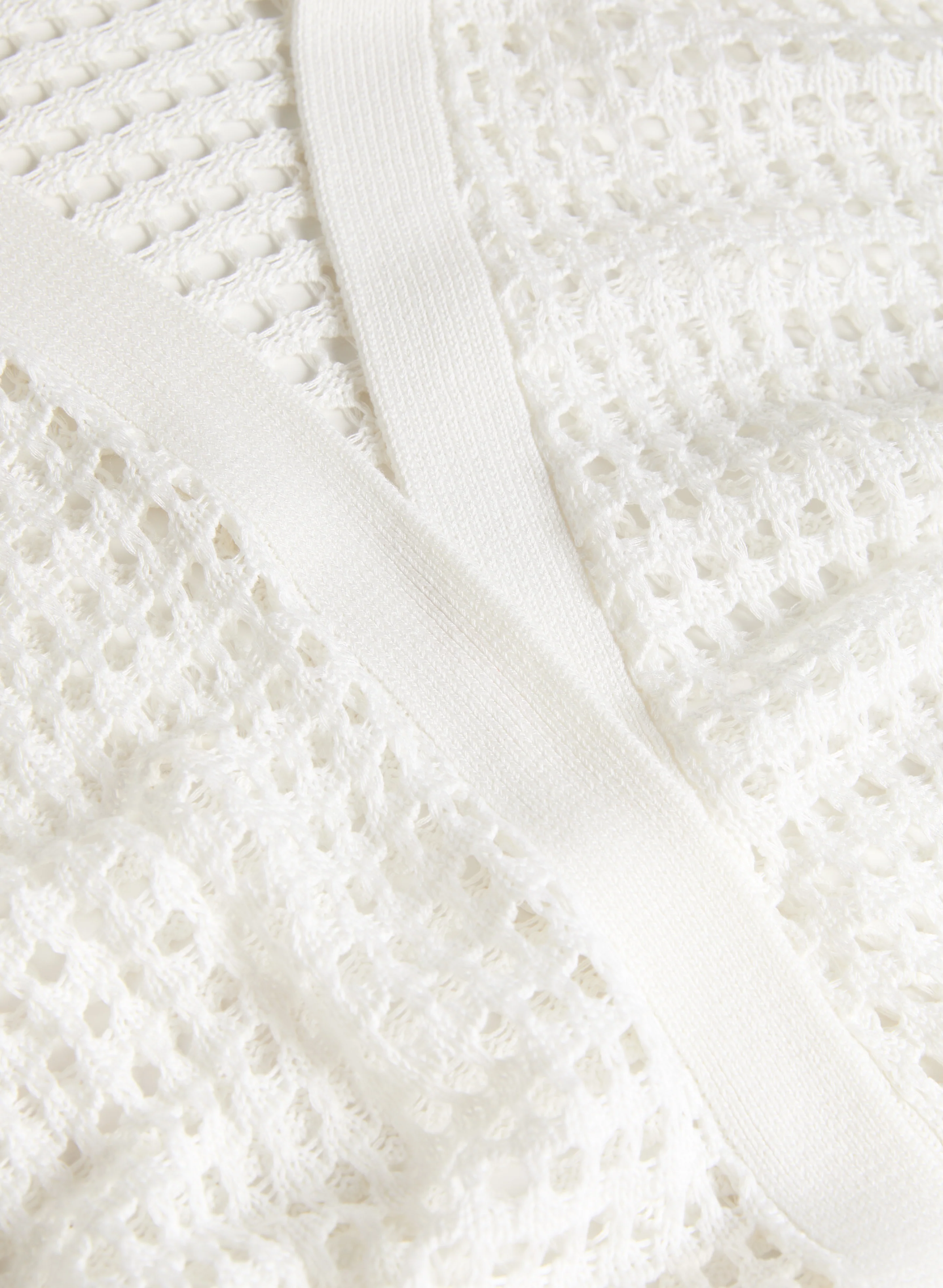 Open Knit Cardigan - Image 7
