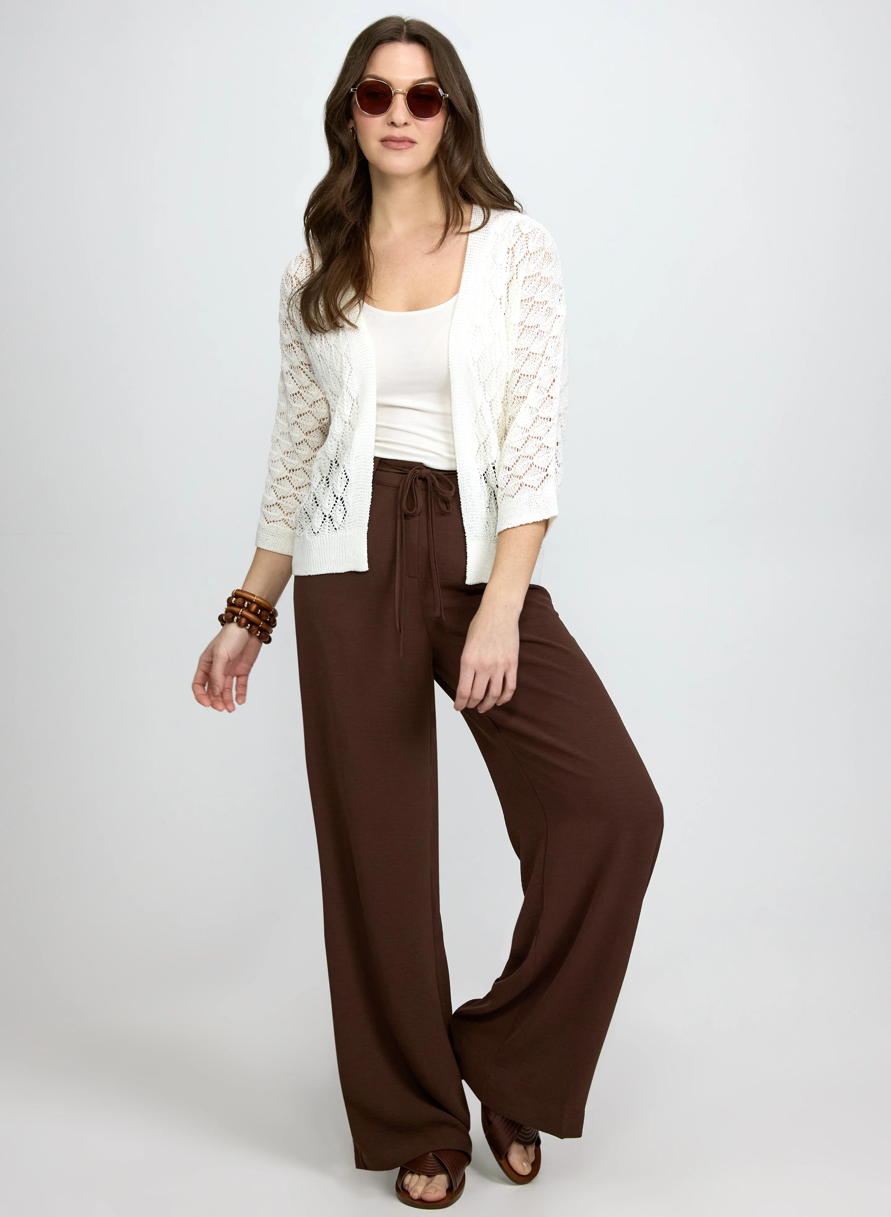 Open Knit Cardigan - Image 4