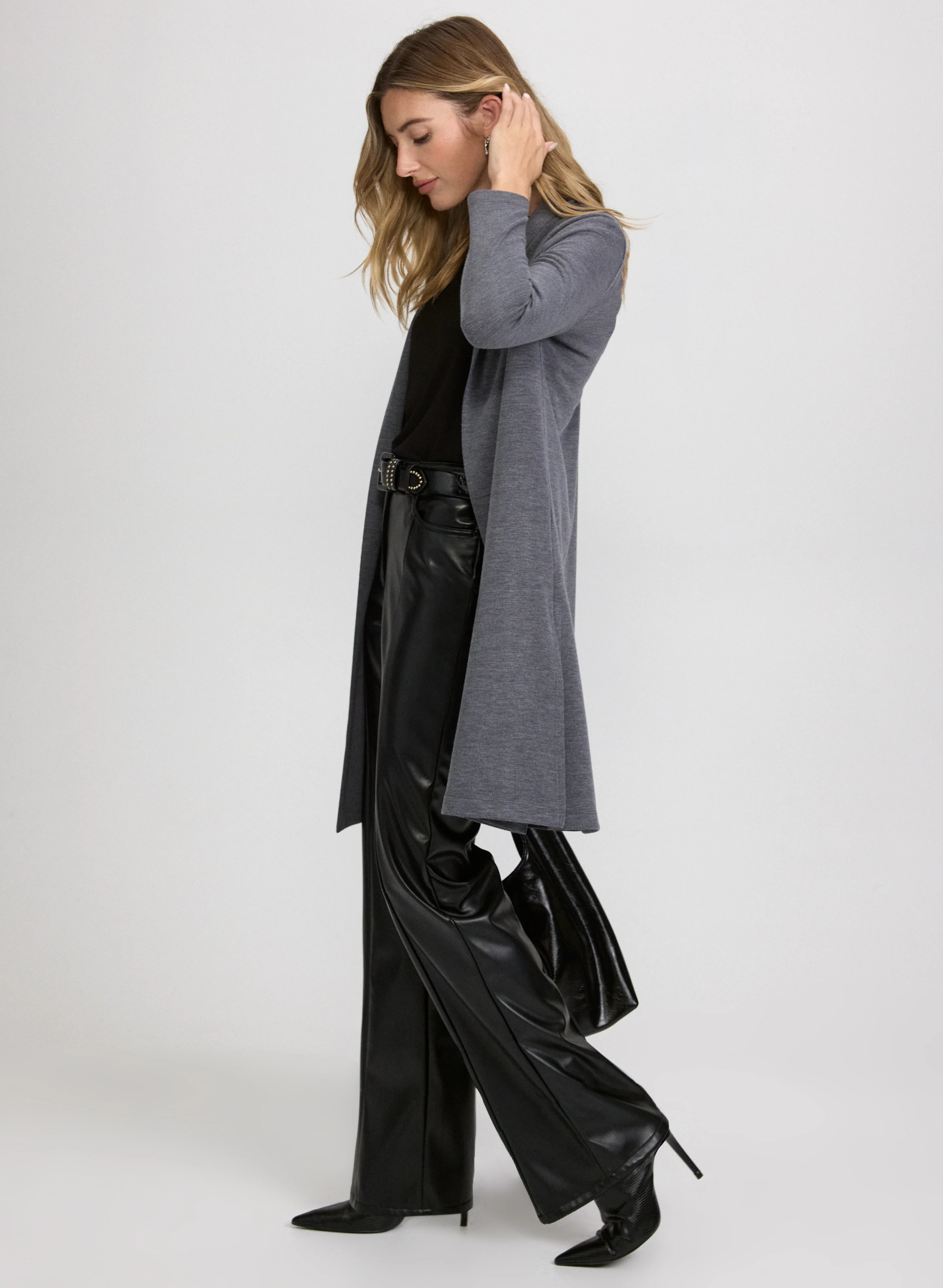 Open Knit Cardigan - Image 2