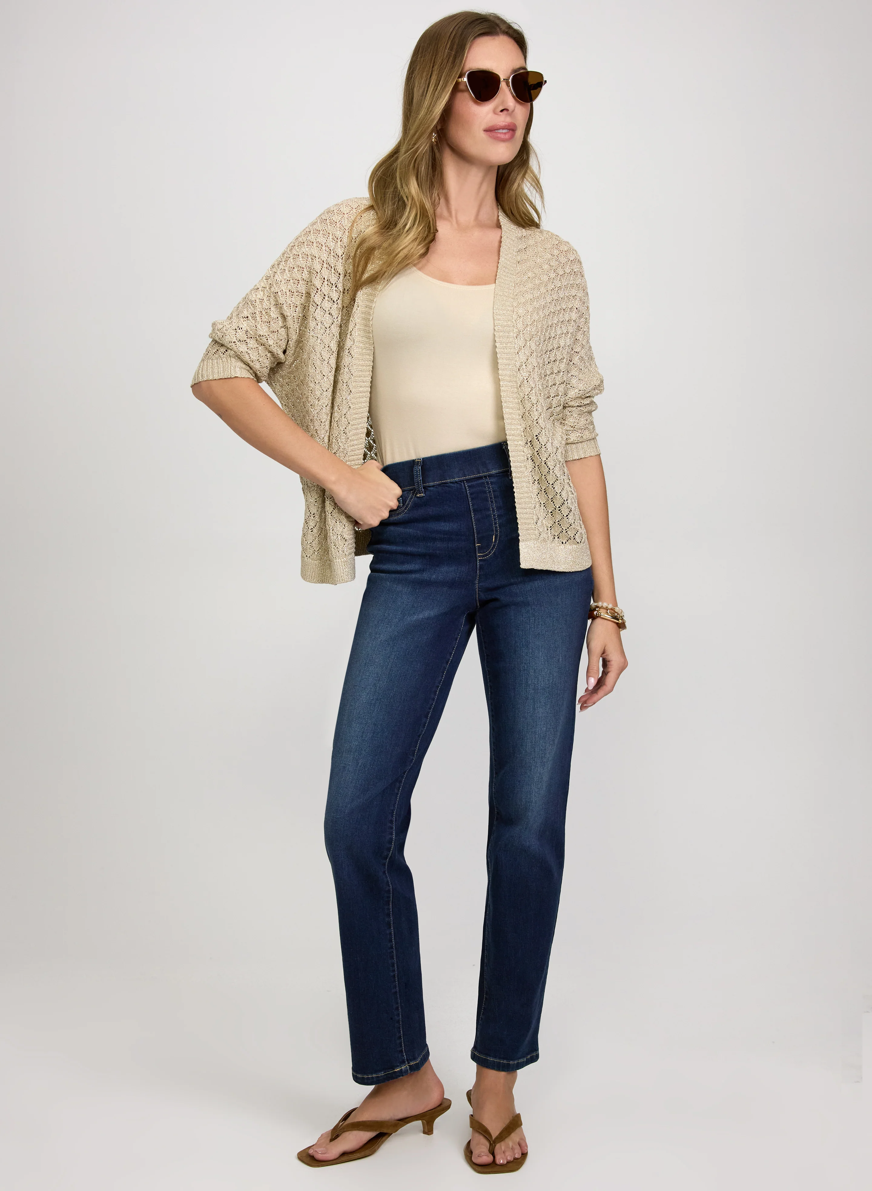 Open Knit Cardigan - Image 3