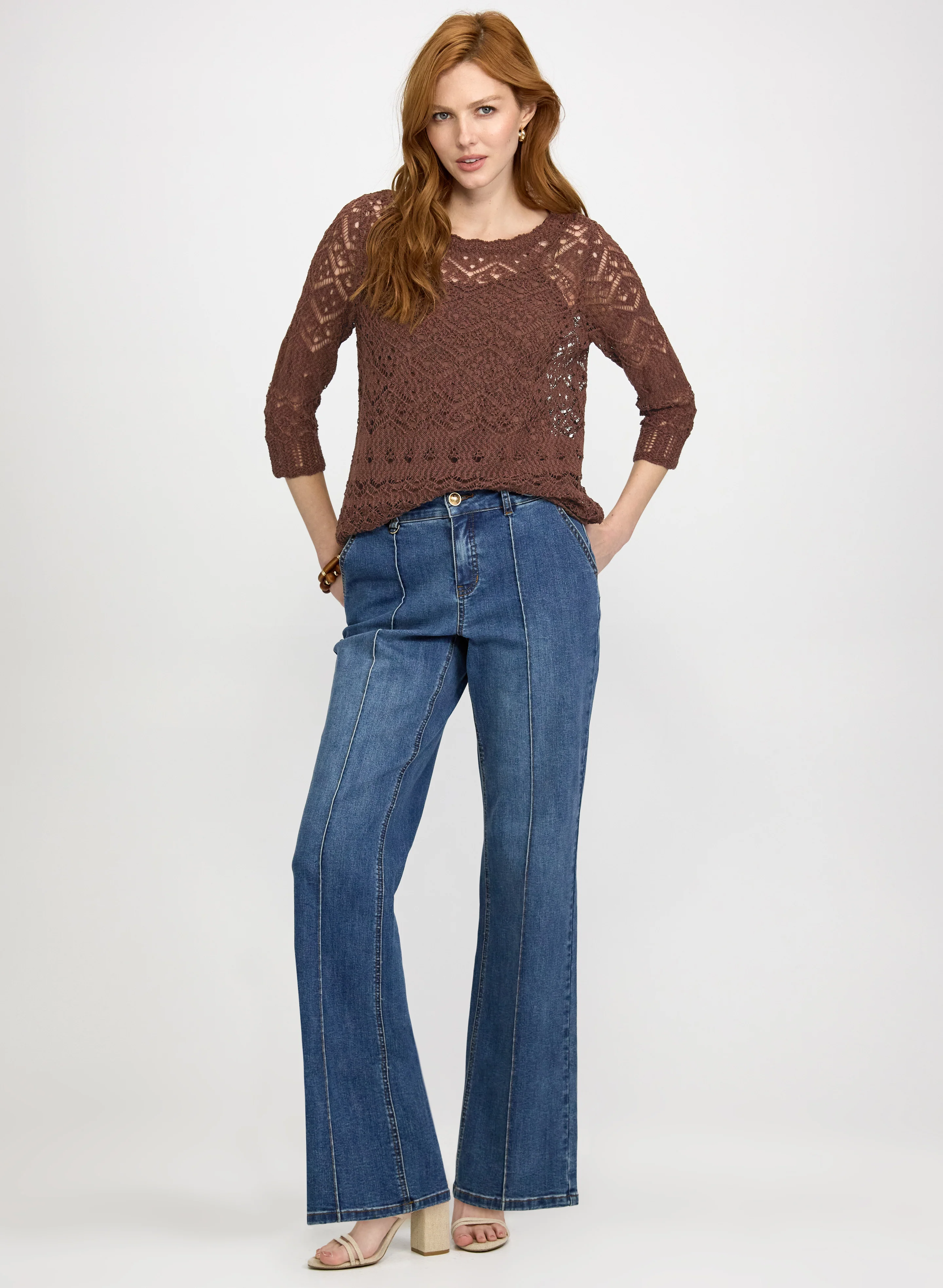 Open Knit Sweater - Image 3