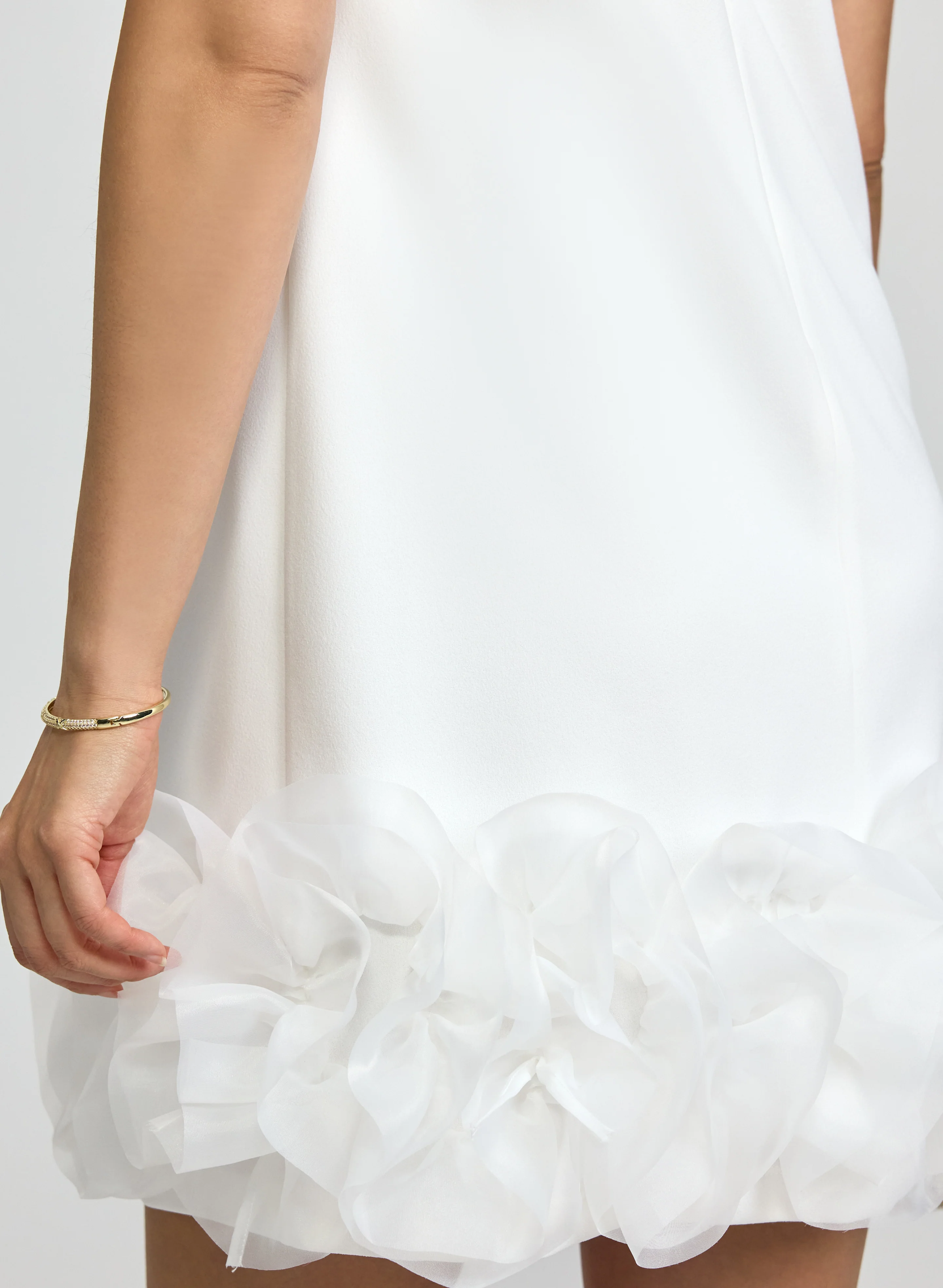 Organza Applique Dress - Image 5
