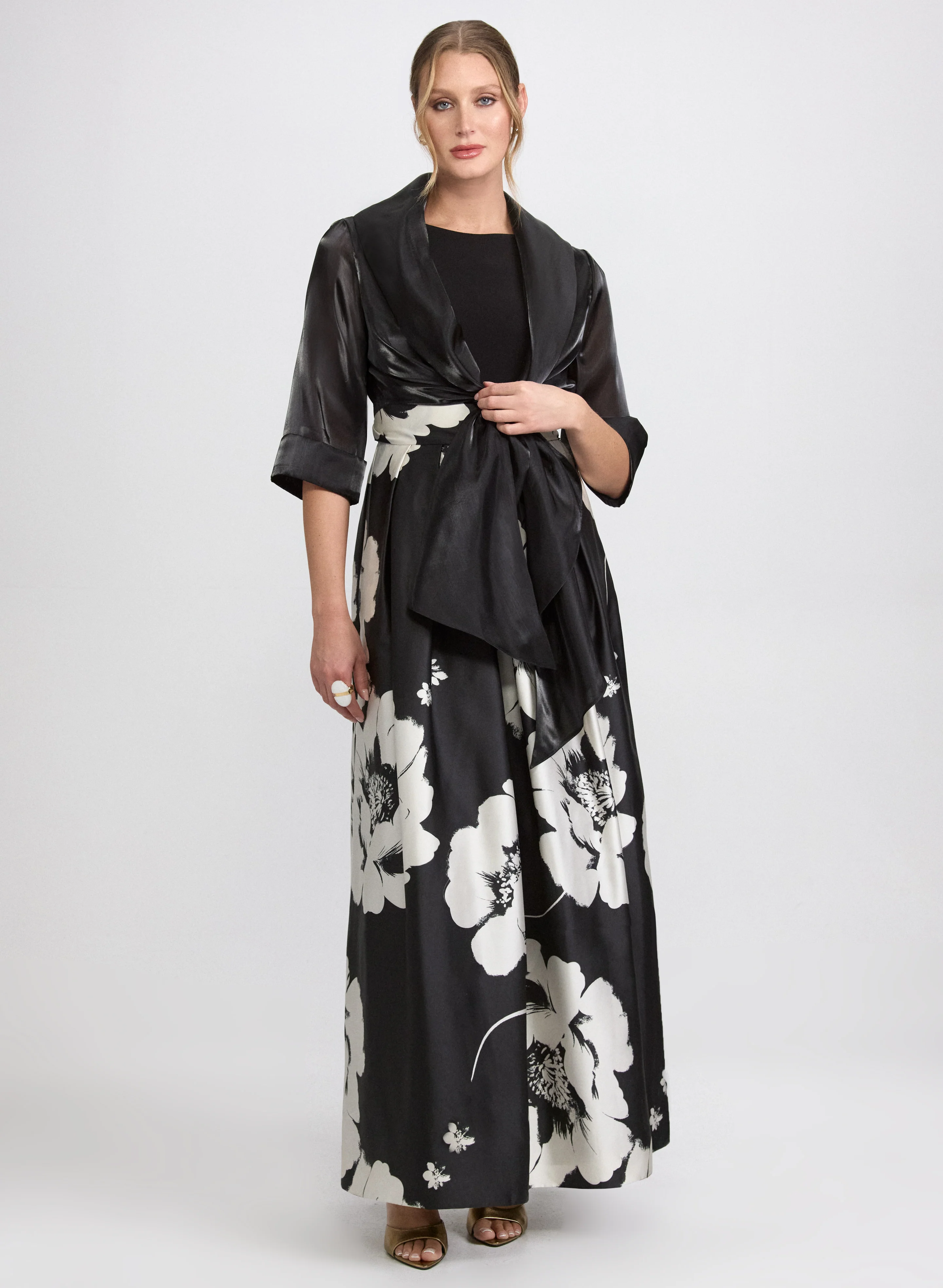 Organza Tie-Front Bolero - Image 3