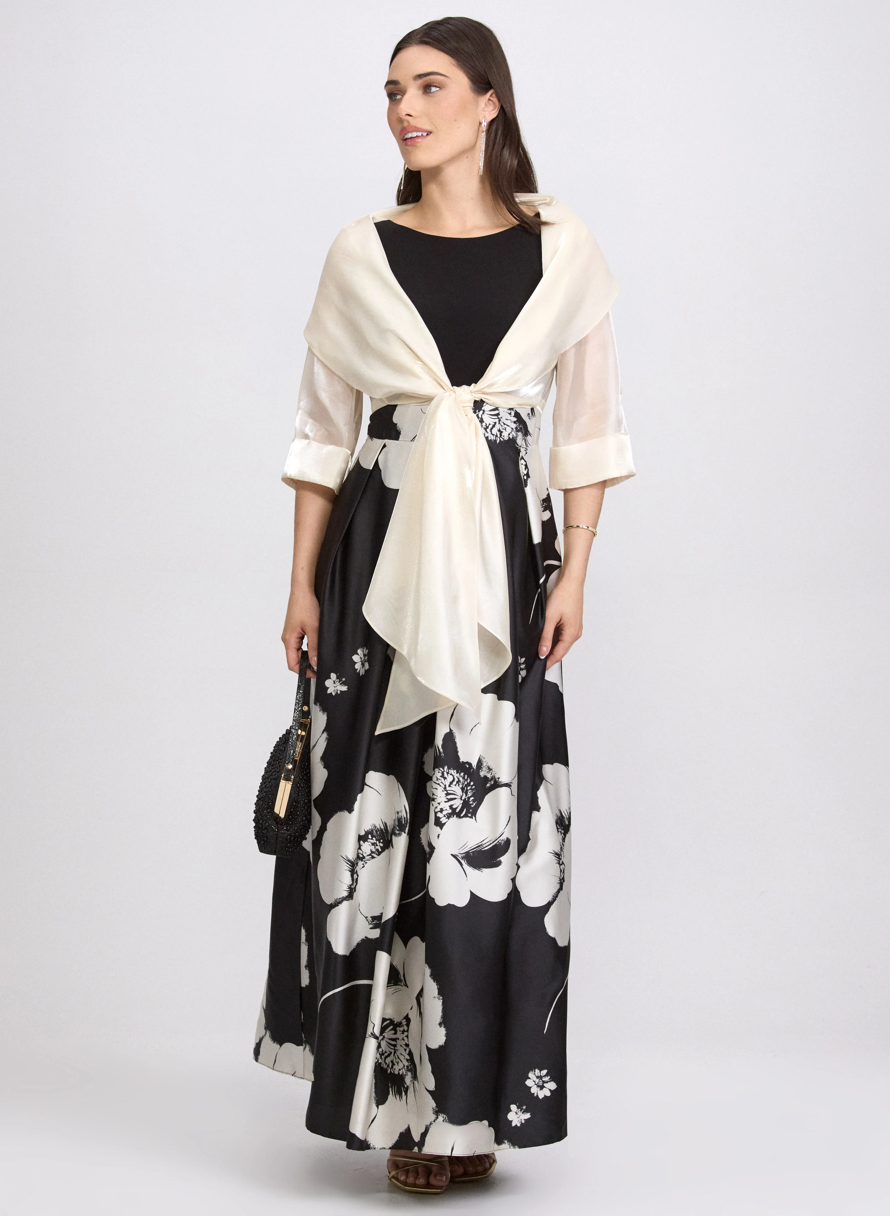 Organza Tie-Front Bolero - Image 3