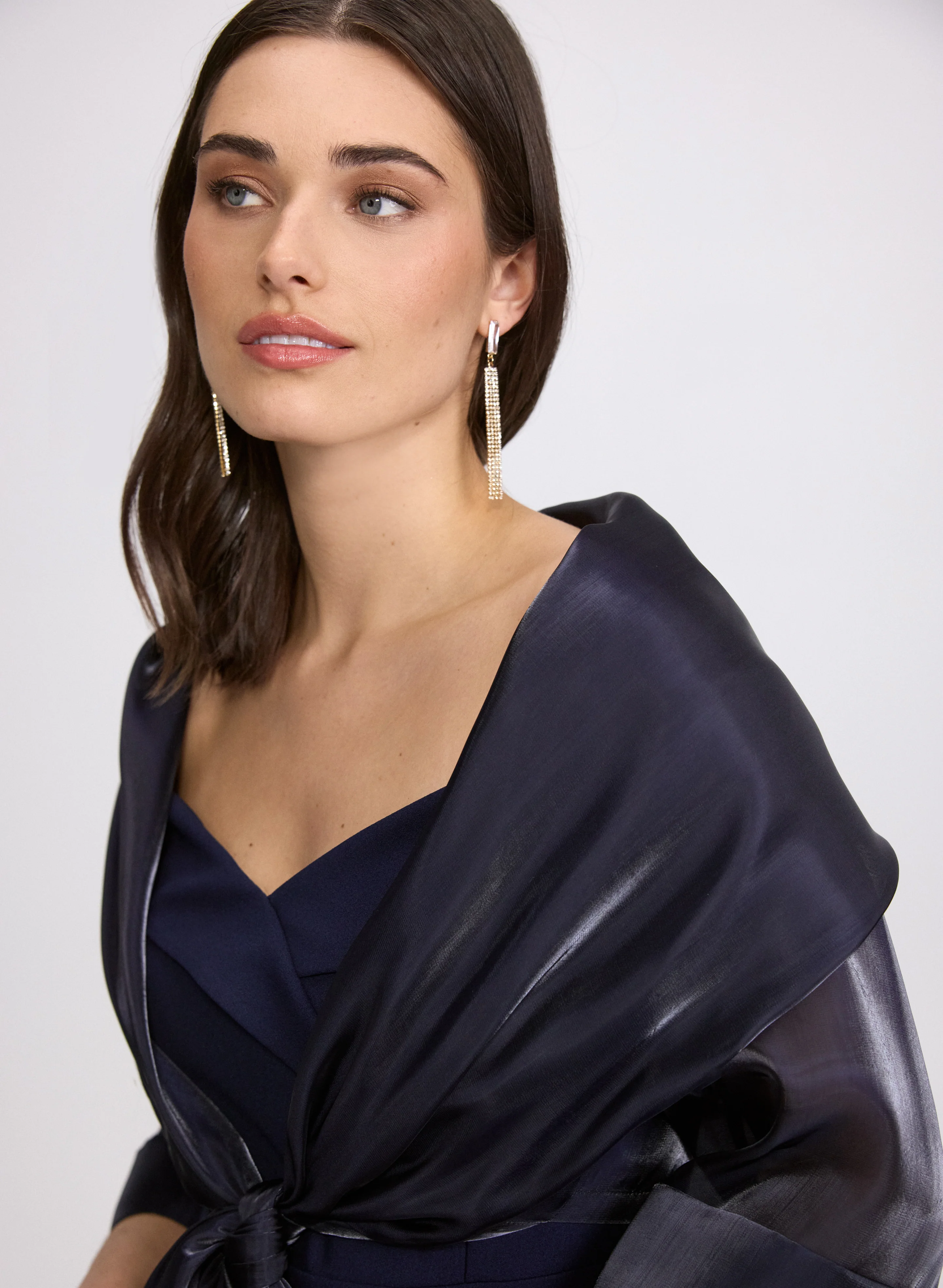 Organza Tie-Front Bolero - Image 5
