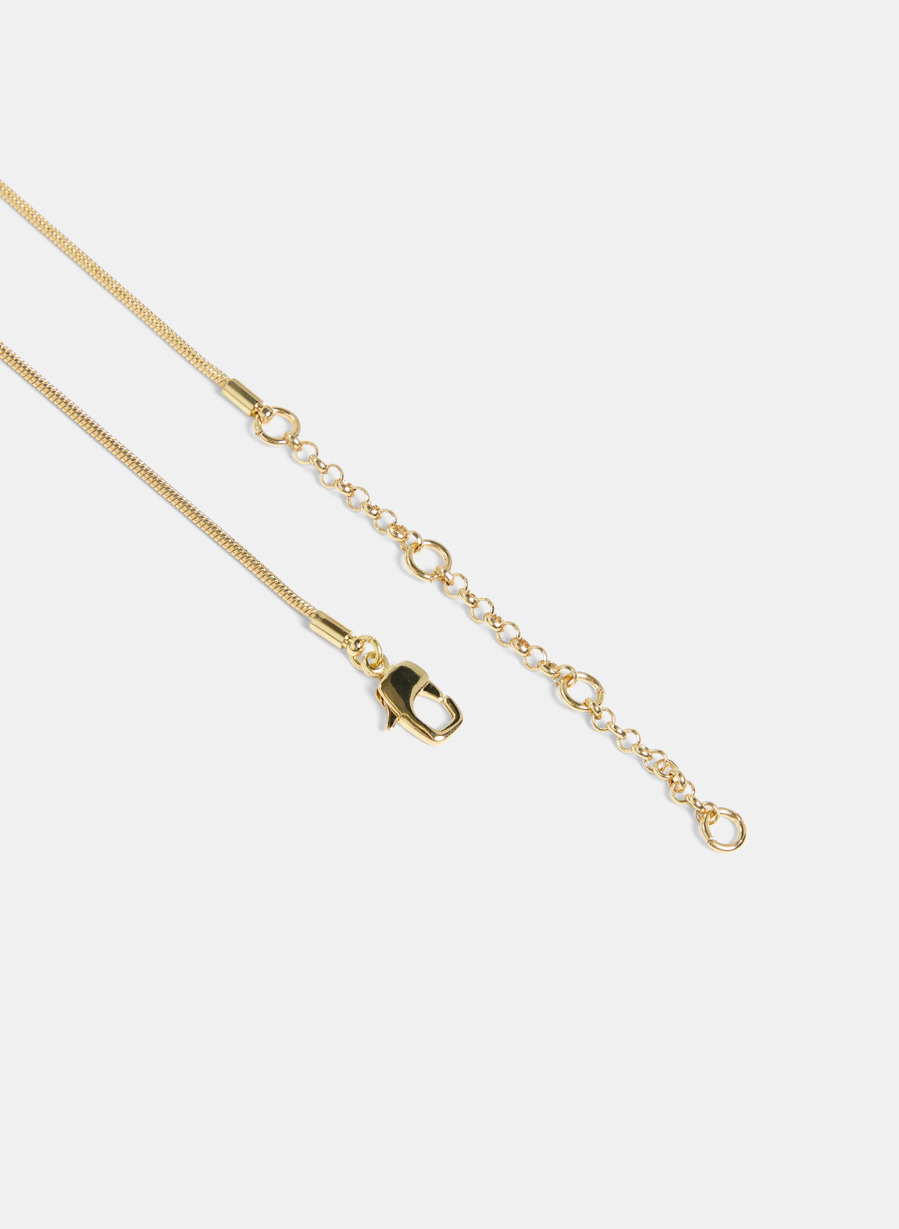 Oval Layer Pendant Necklace - Image 2
