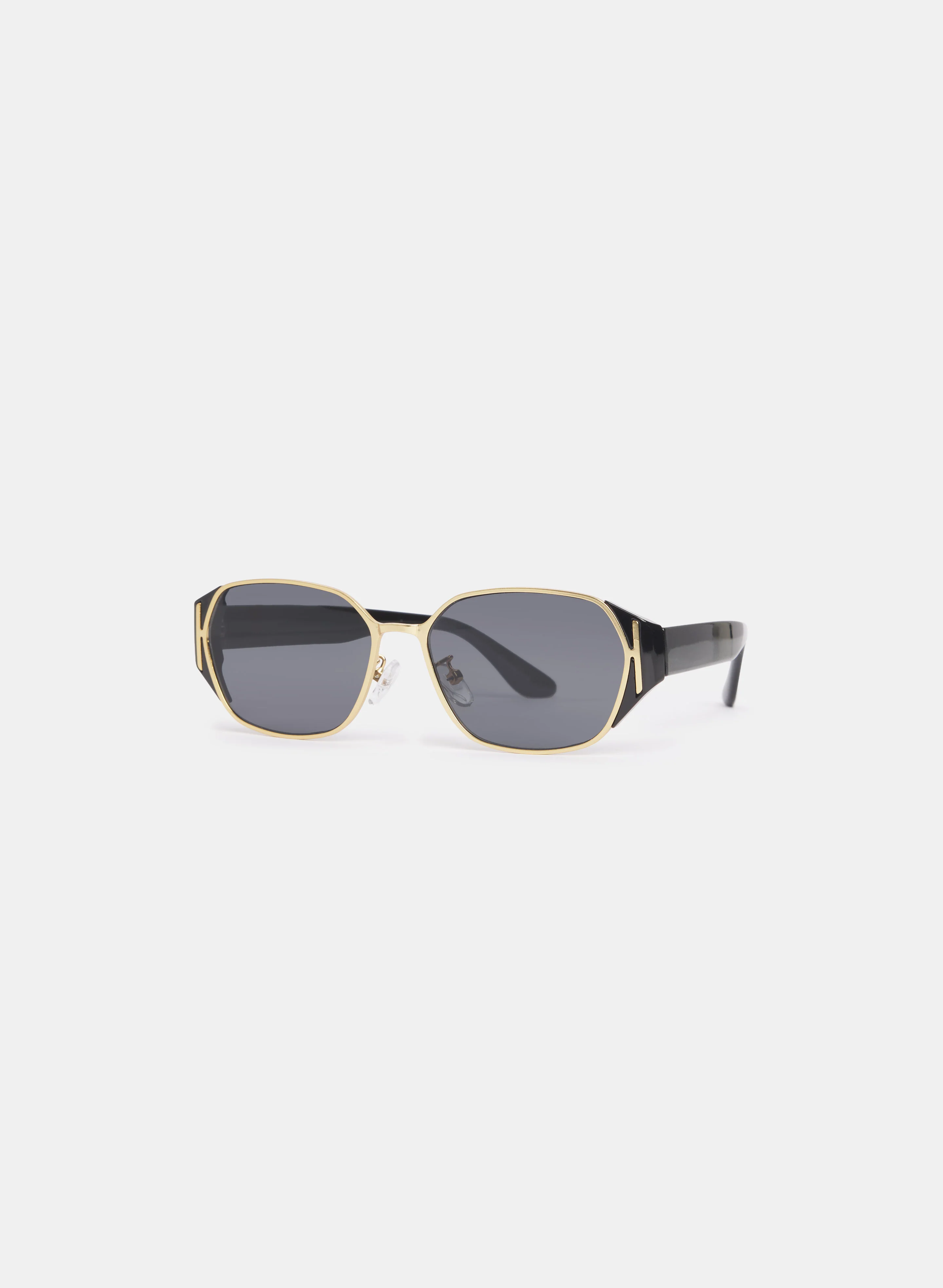 Oval Mixed Frame Sunglasses - Image 2