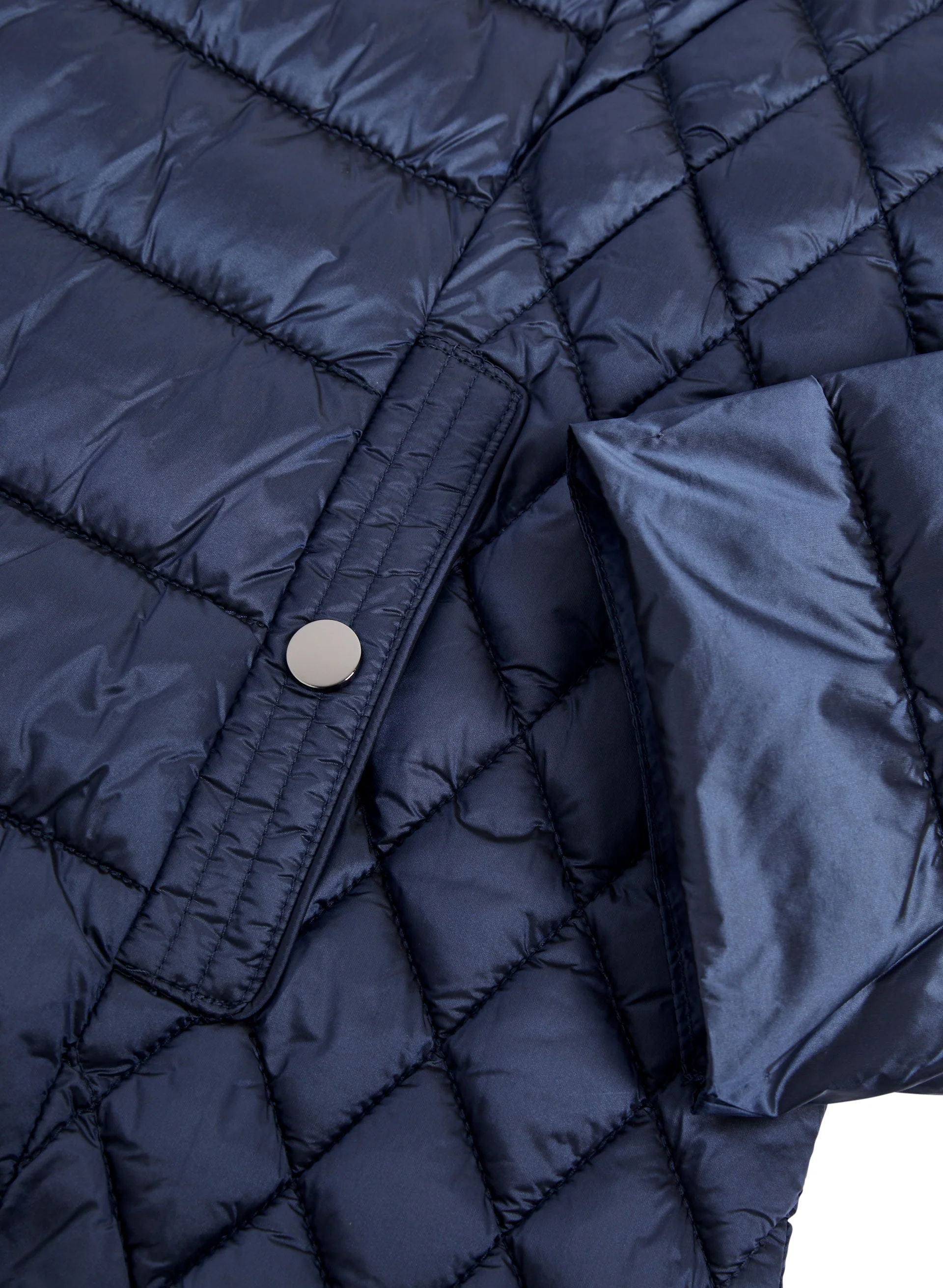 Packable Vegan Down Quilted Coat - Image 6