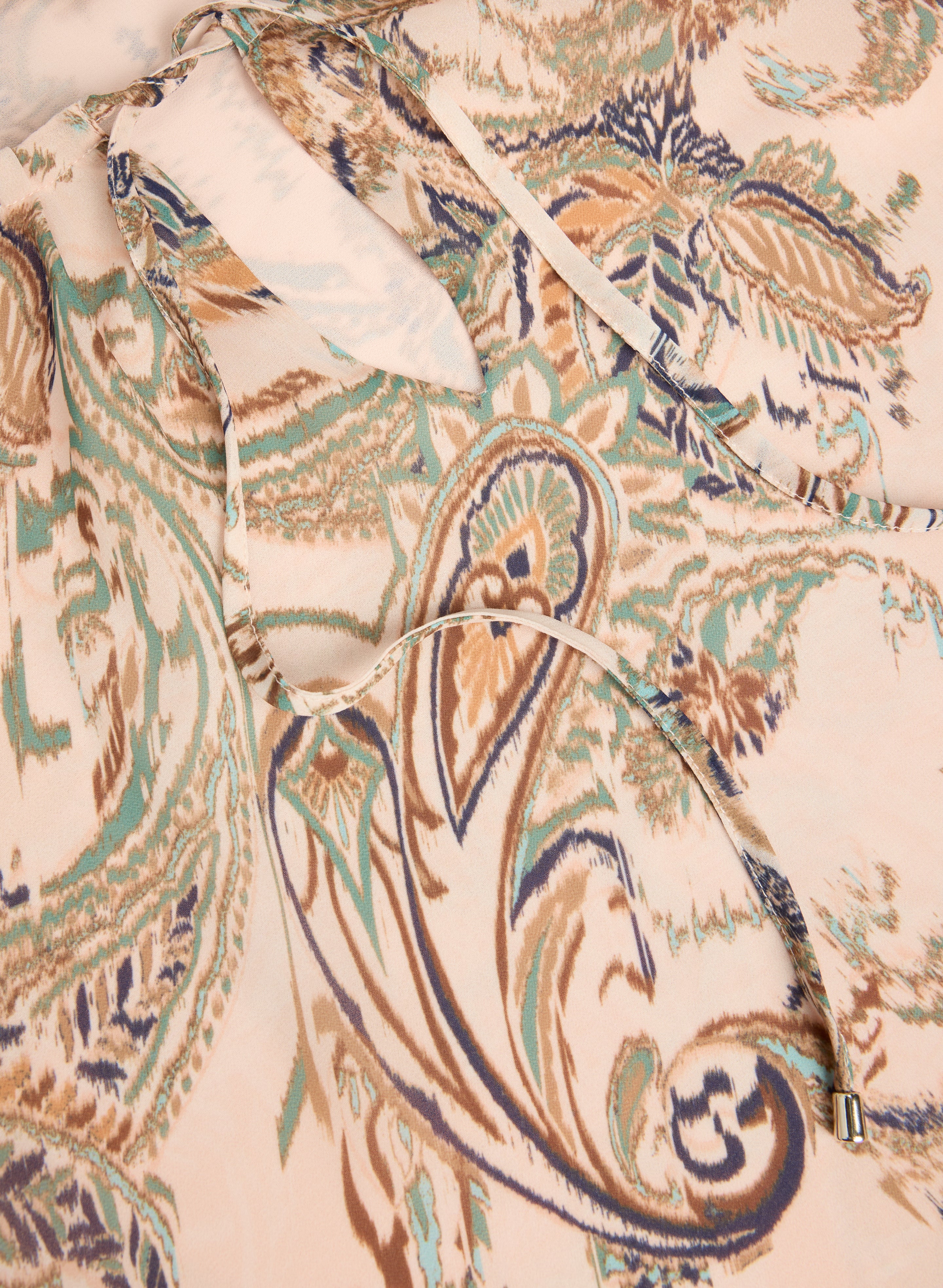 Paisley Bell Sleeve Blouse - Image 7