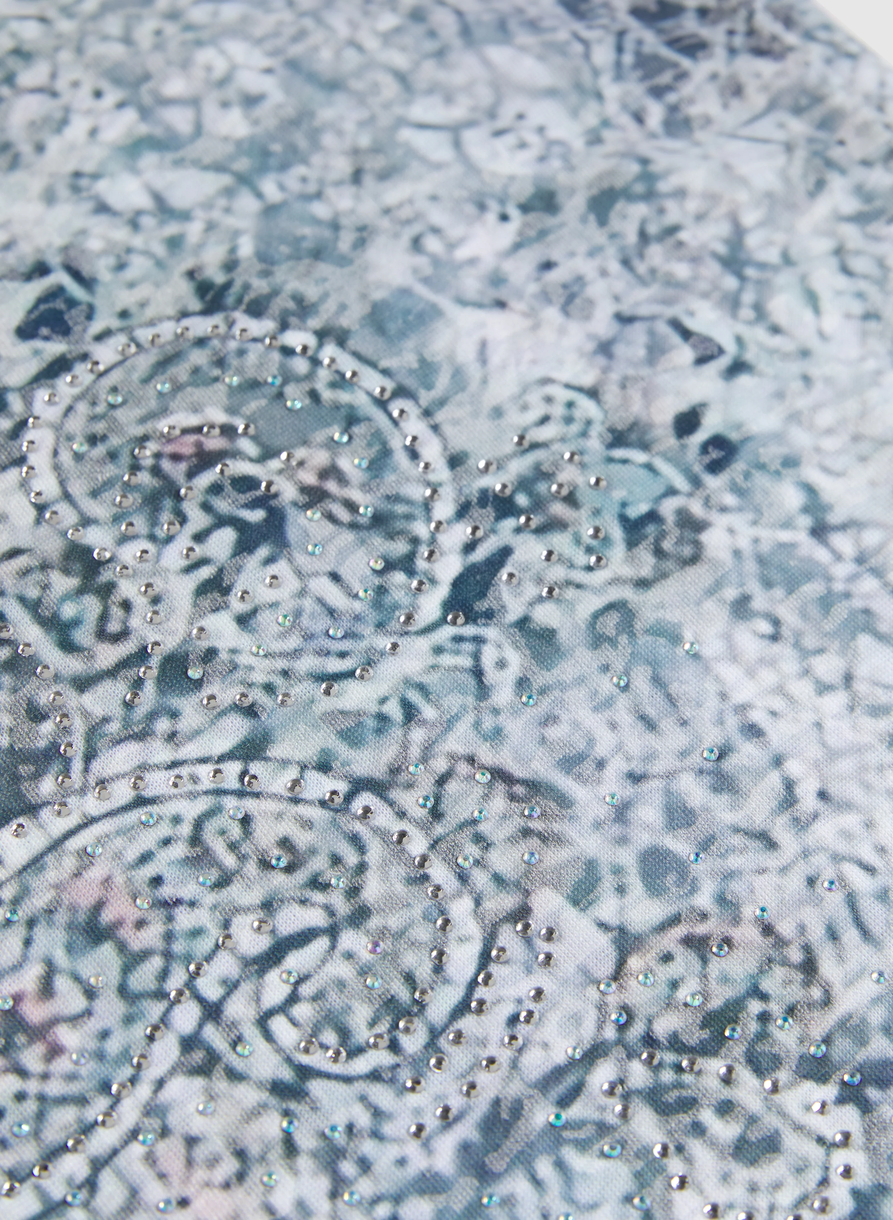 Paisley Burnout T-Shirt - Image 7