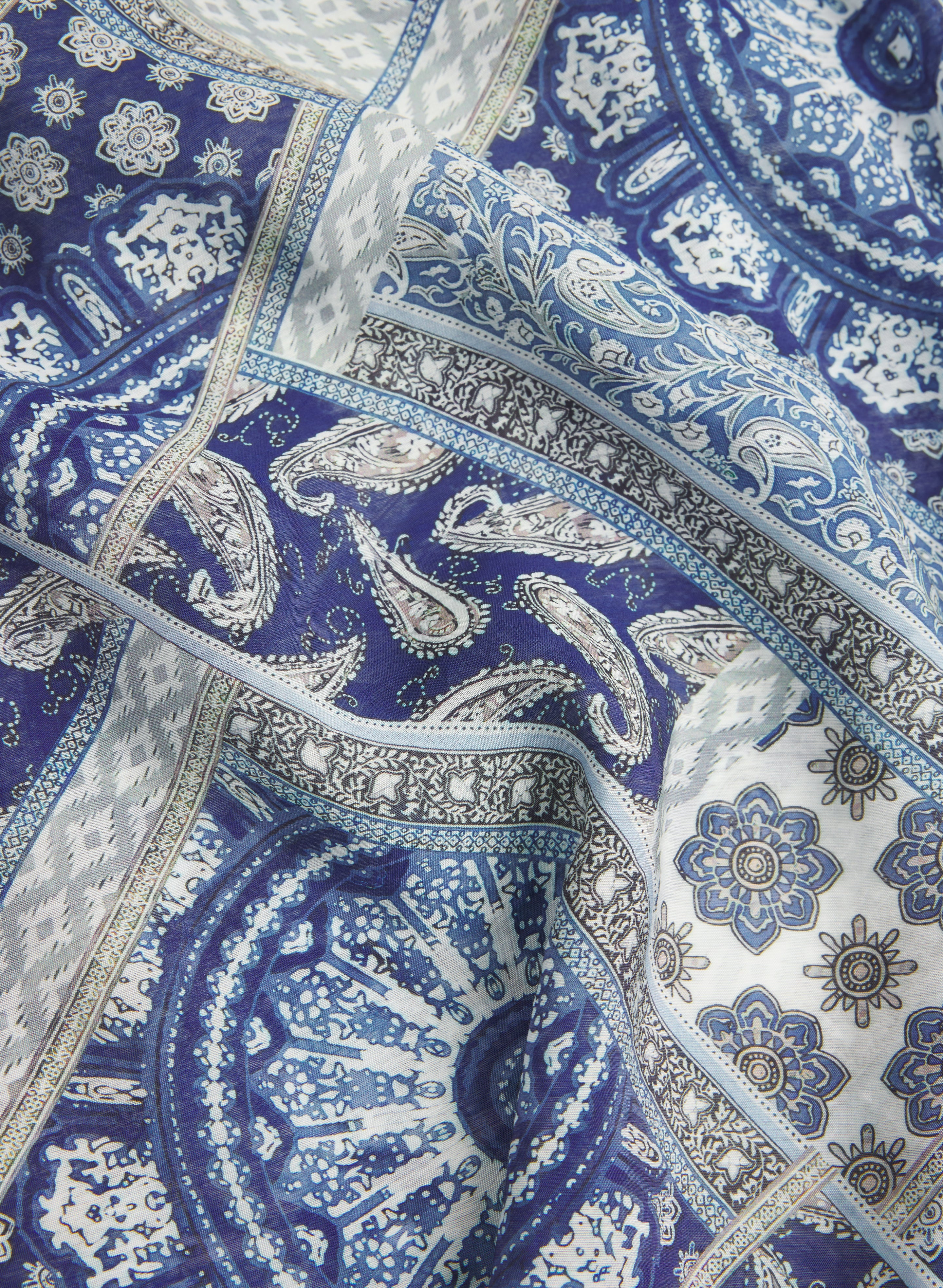 Paisley Cotton-Blend Blouse - Image 7