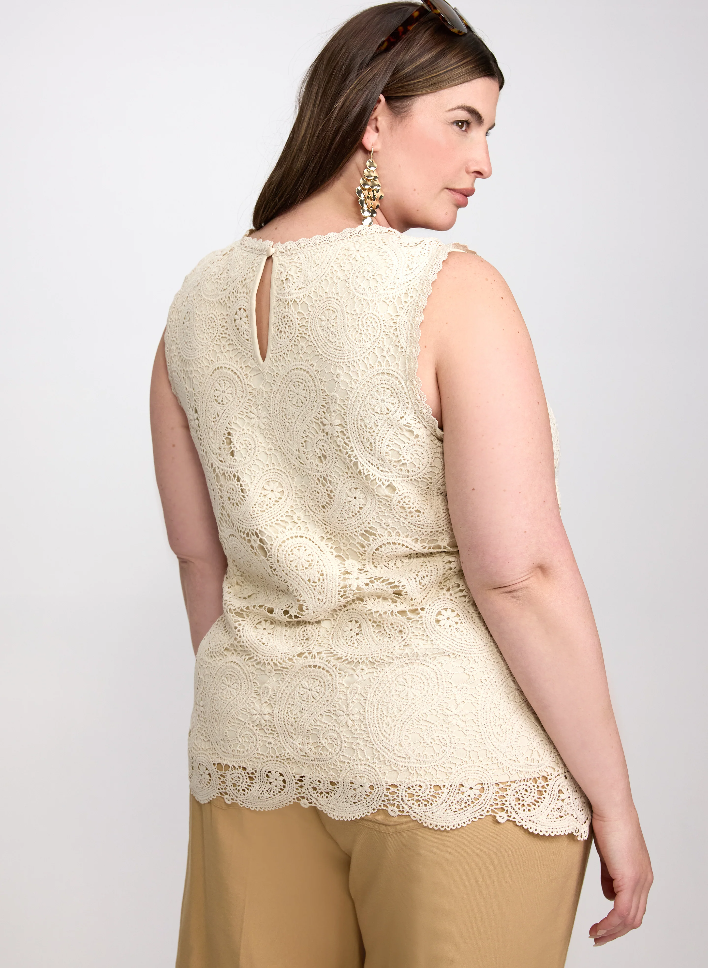 Paisley Crochet Top - Image 3