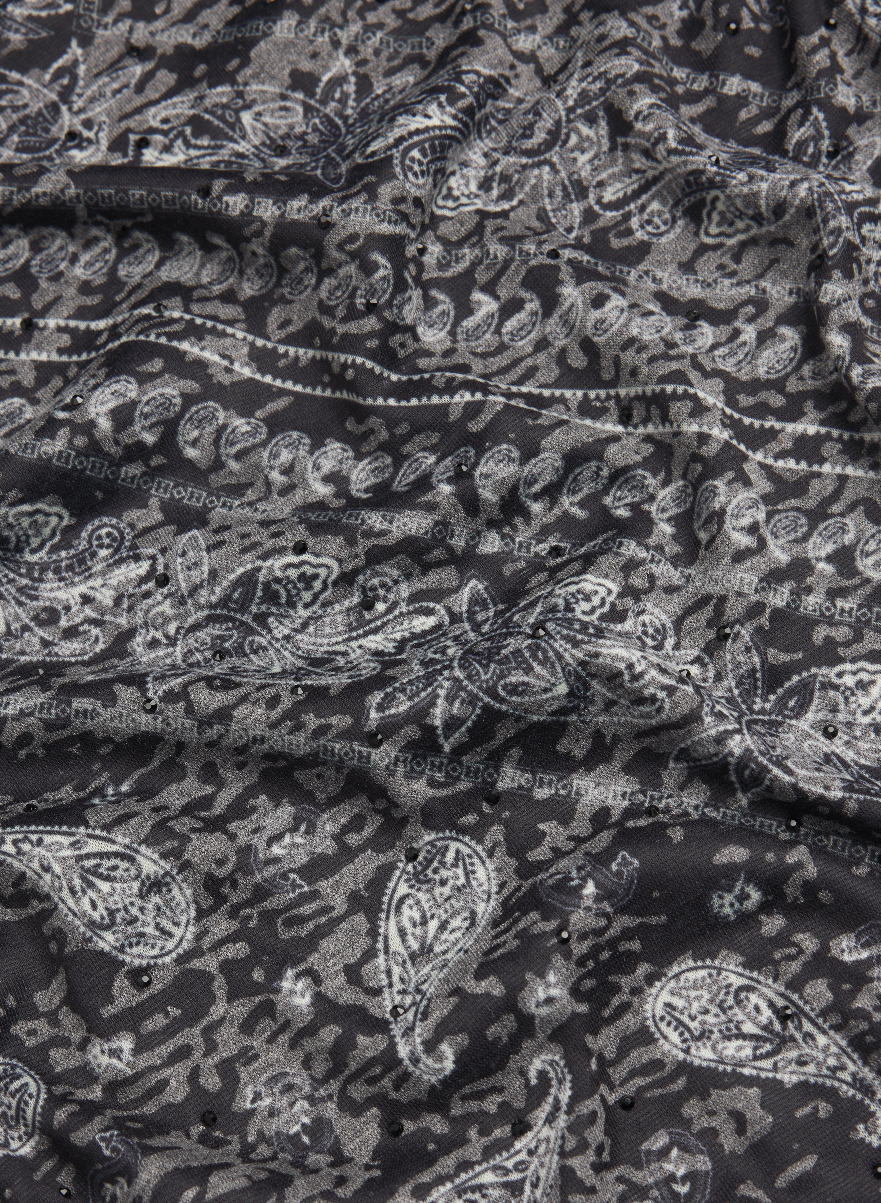 Paisley Drawstring T-Shirt - Image 7