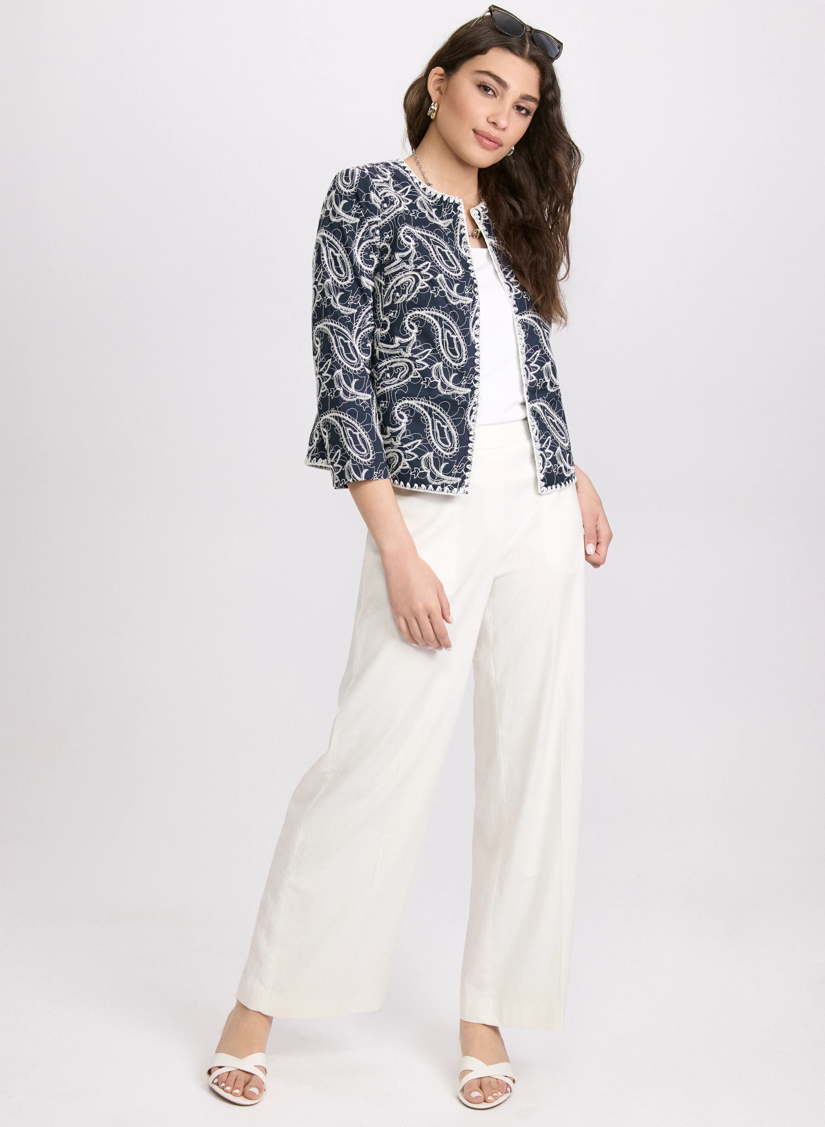 Paisley Embroidered Jacket - Image 2