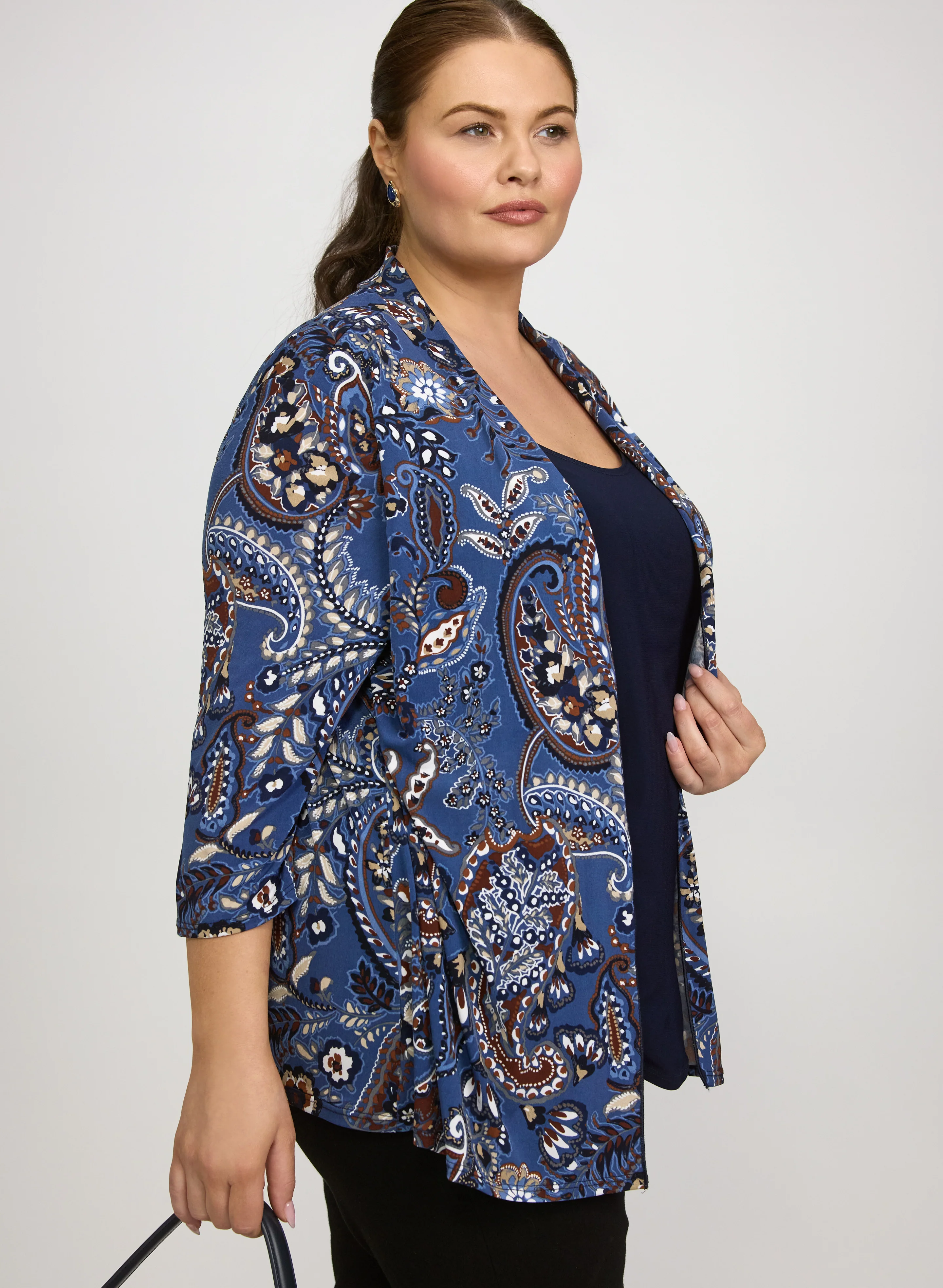 Paisley Illusion Layered Top - Image 5