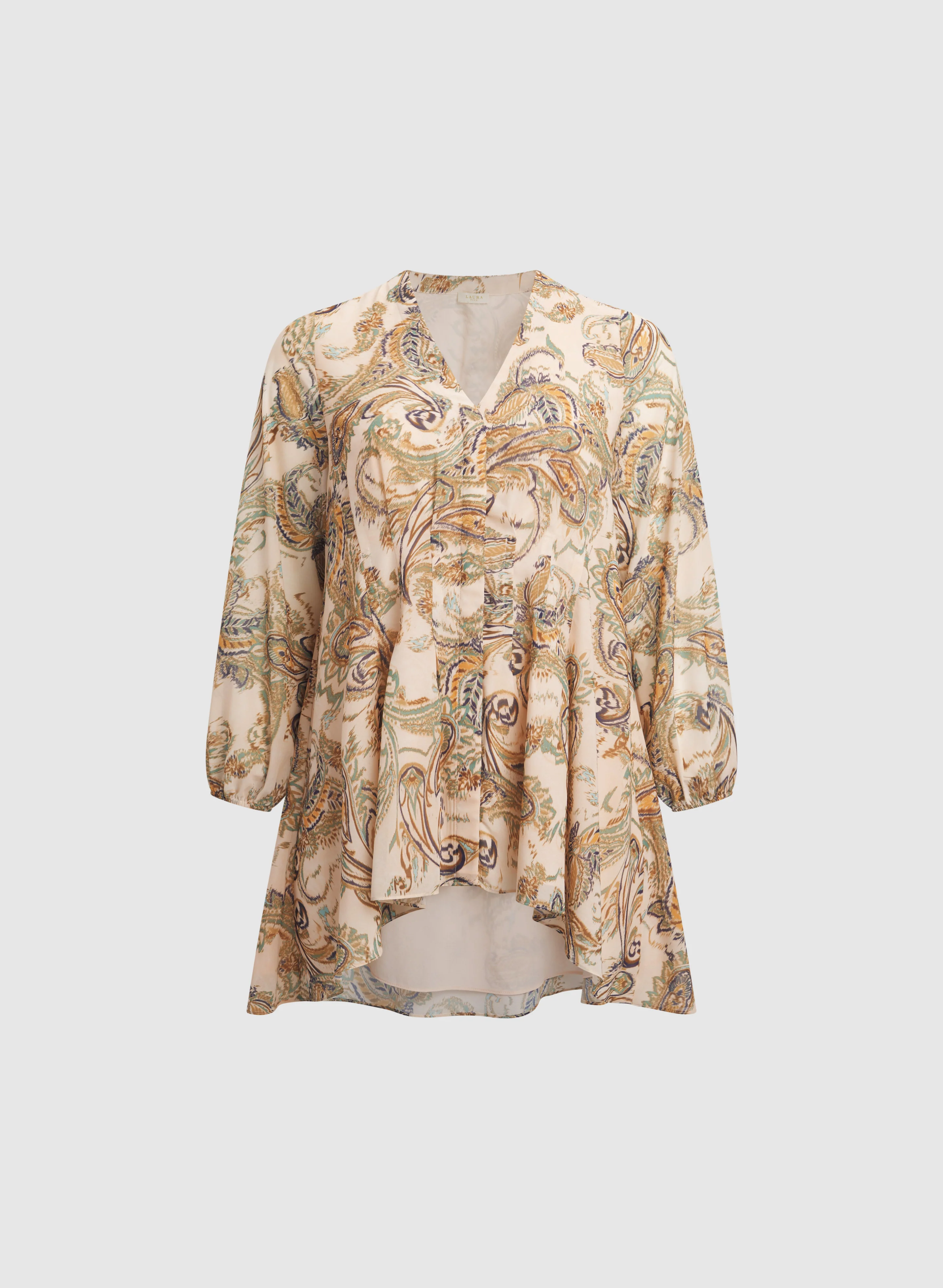 Paisley Long Sleeve Blouse - Image 5