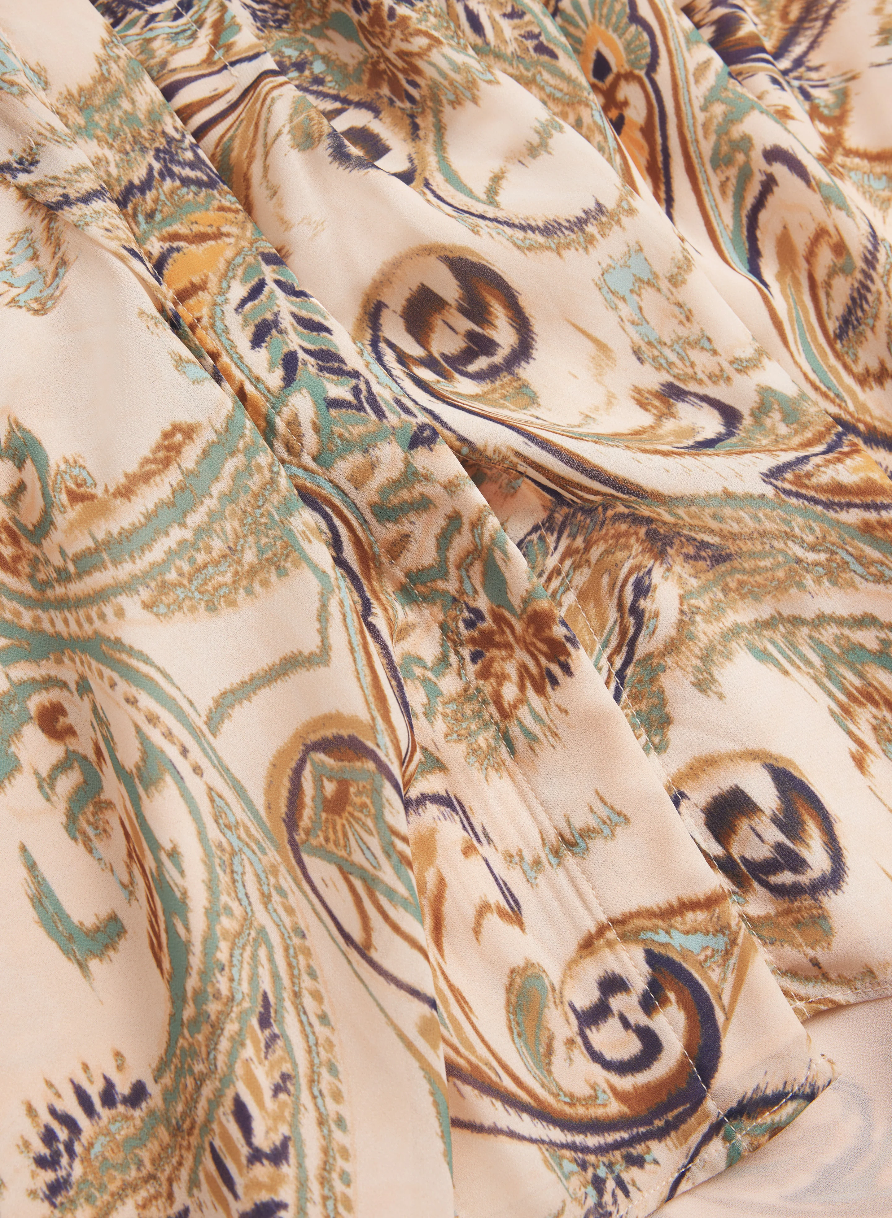 Paisley Long Sleeve Blouse - Image 6