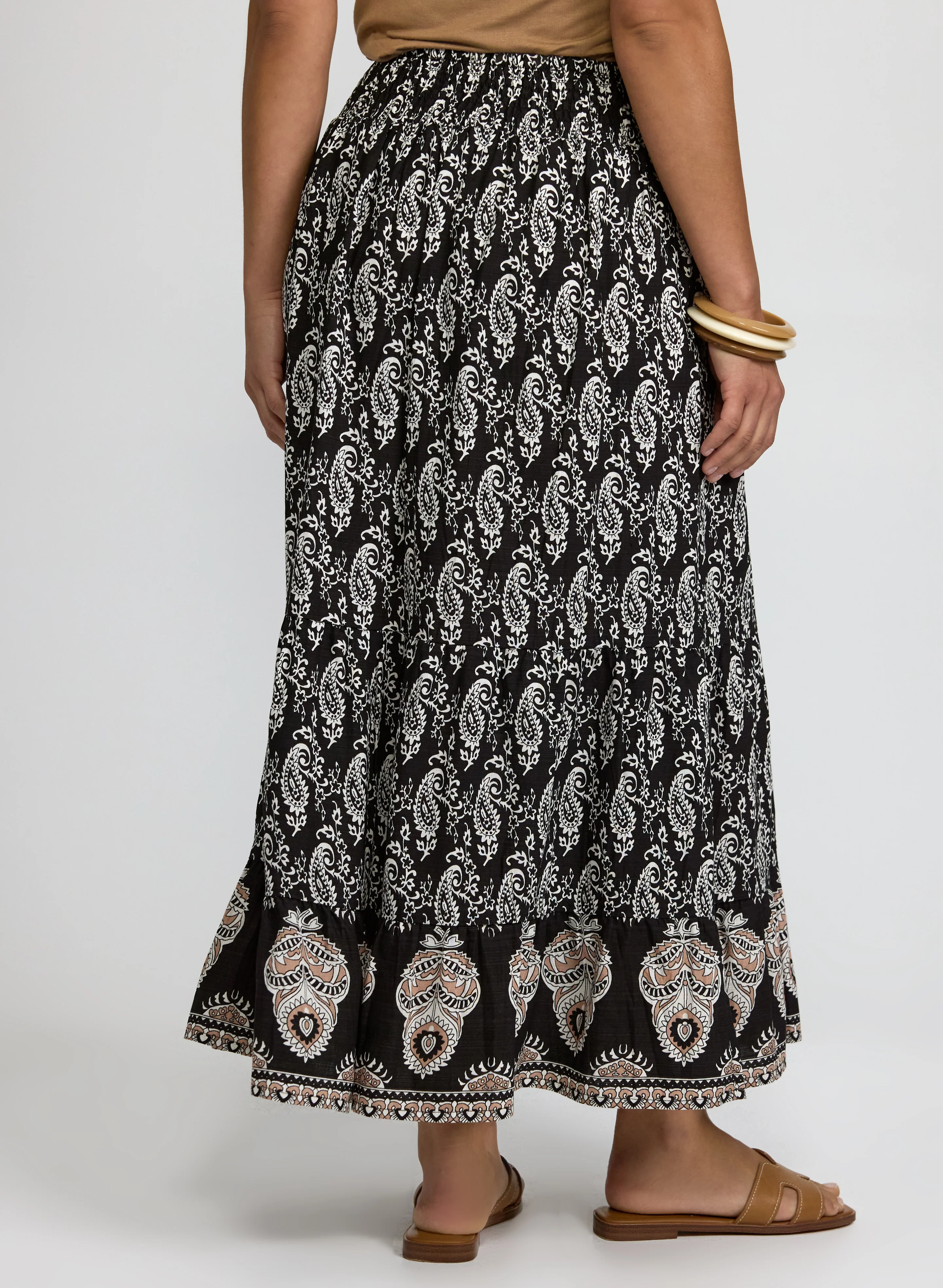 Paisley Maxi Skirt - Image 2