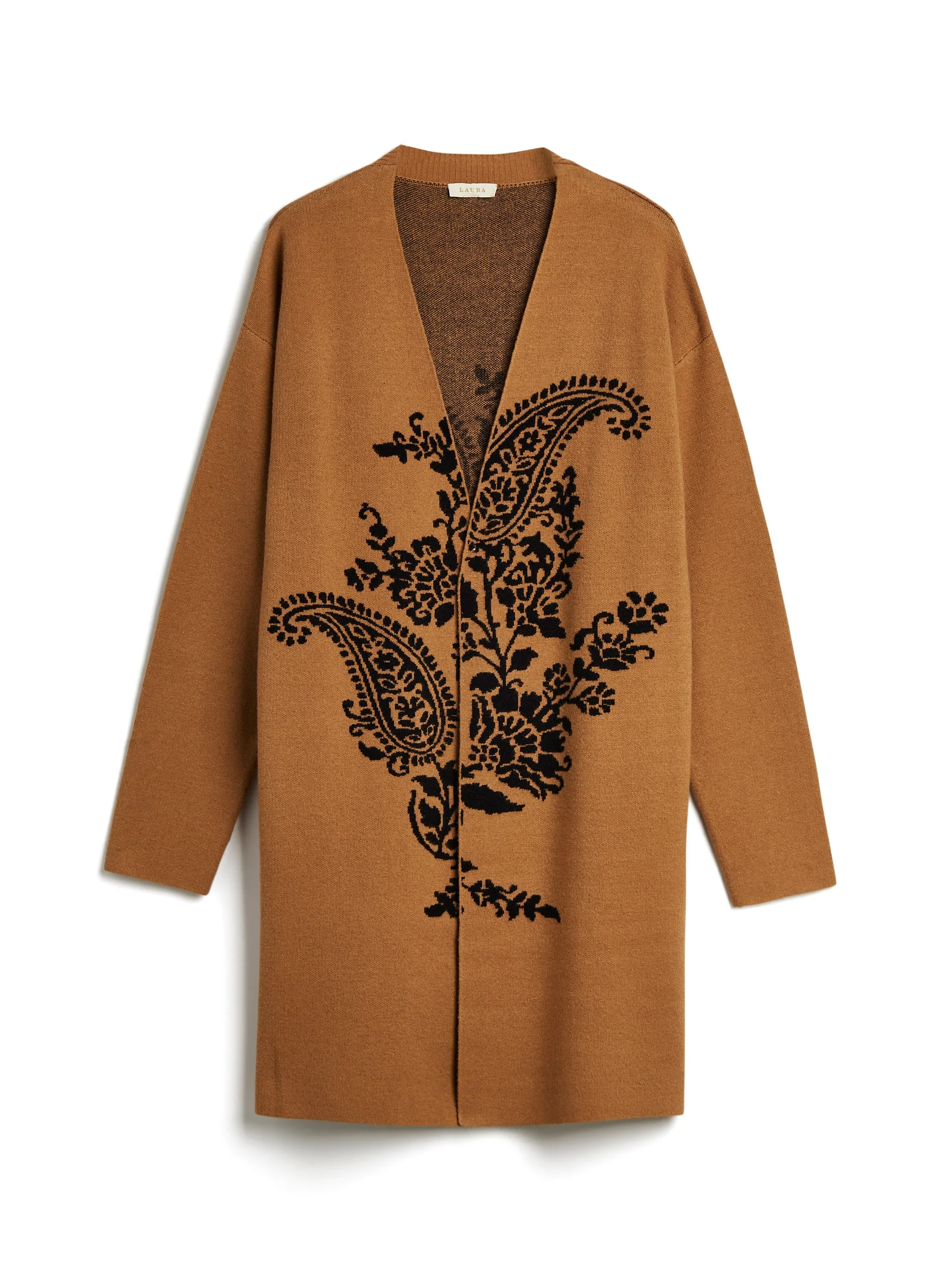 Paisley Motif Cardigan - Image 3