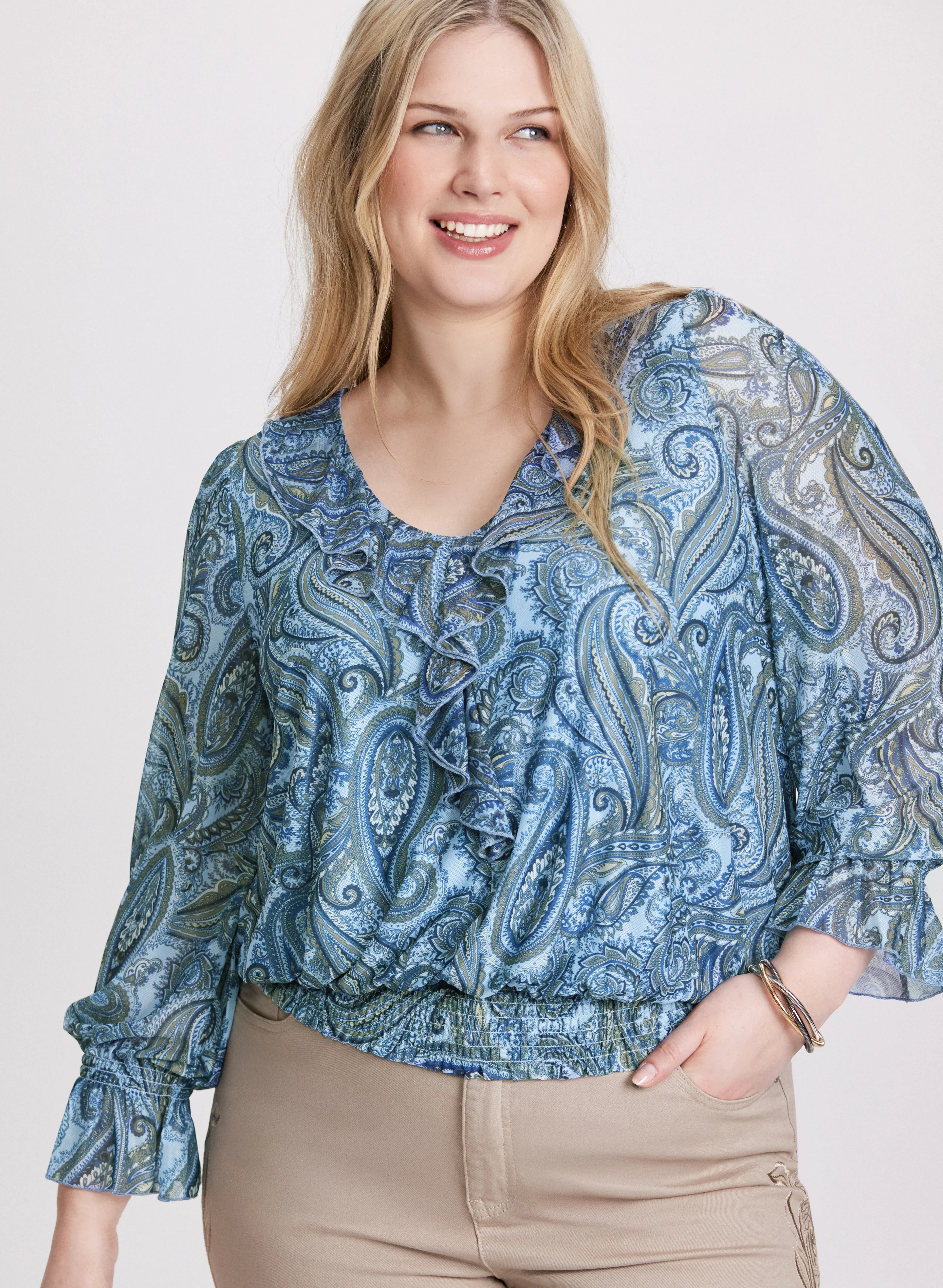 Paisley Print Blouse - Image 2