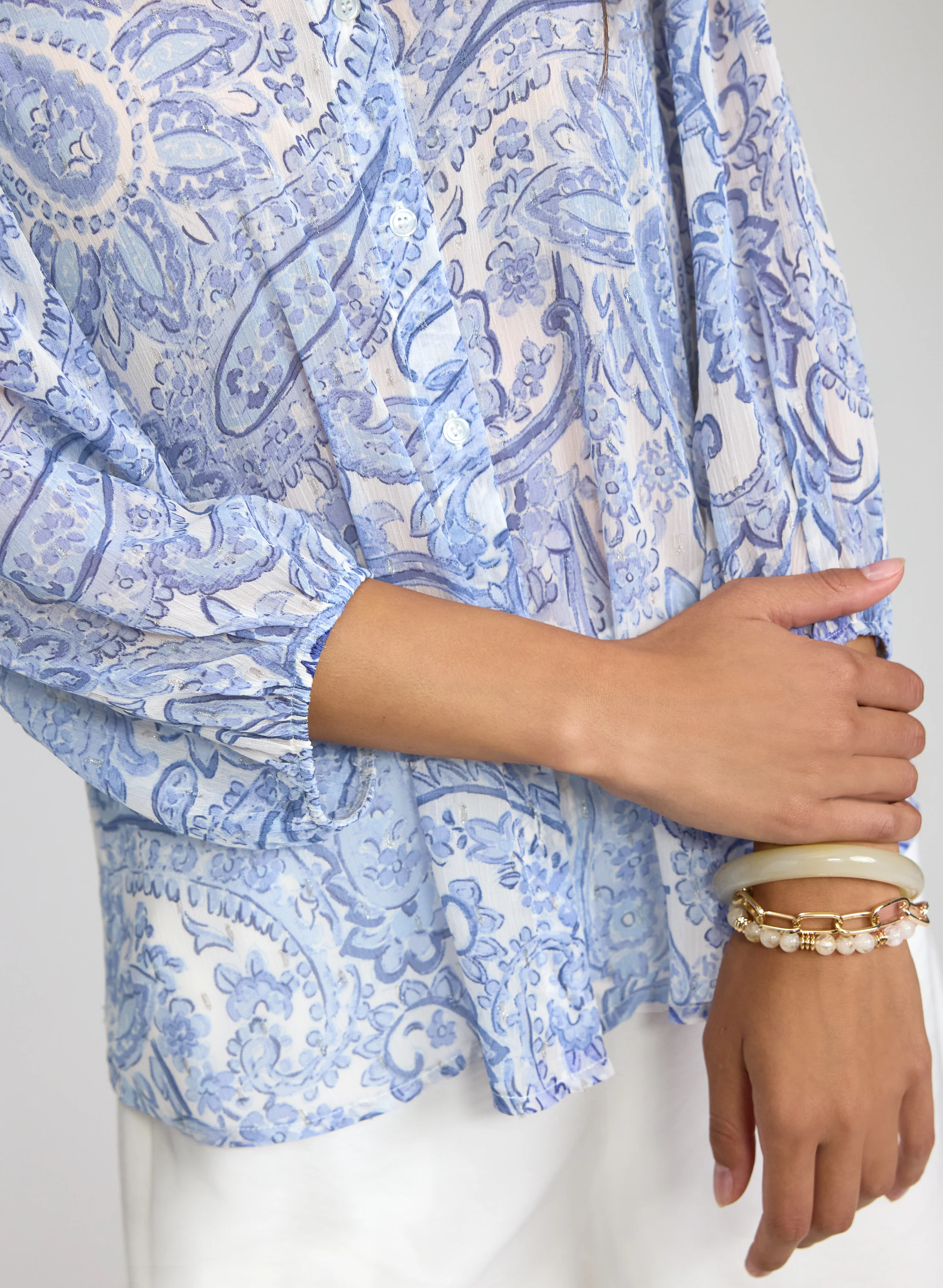 Paisley Print Blouse - Image 5
