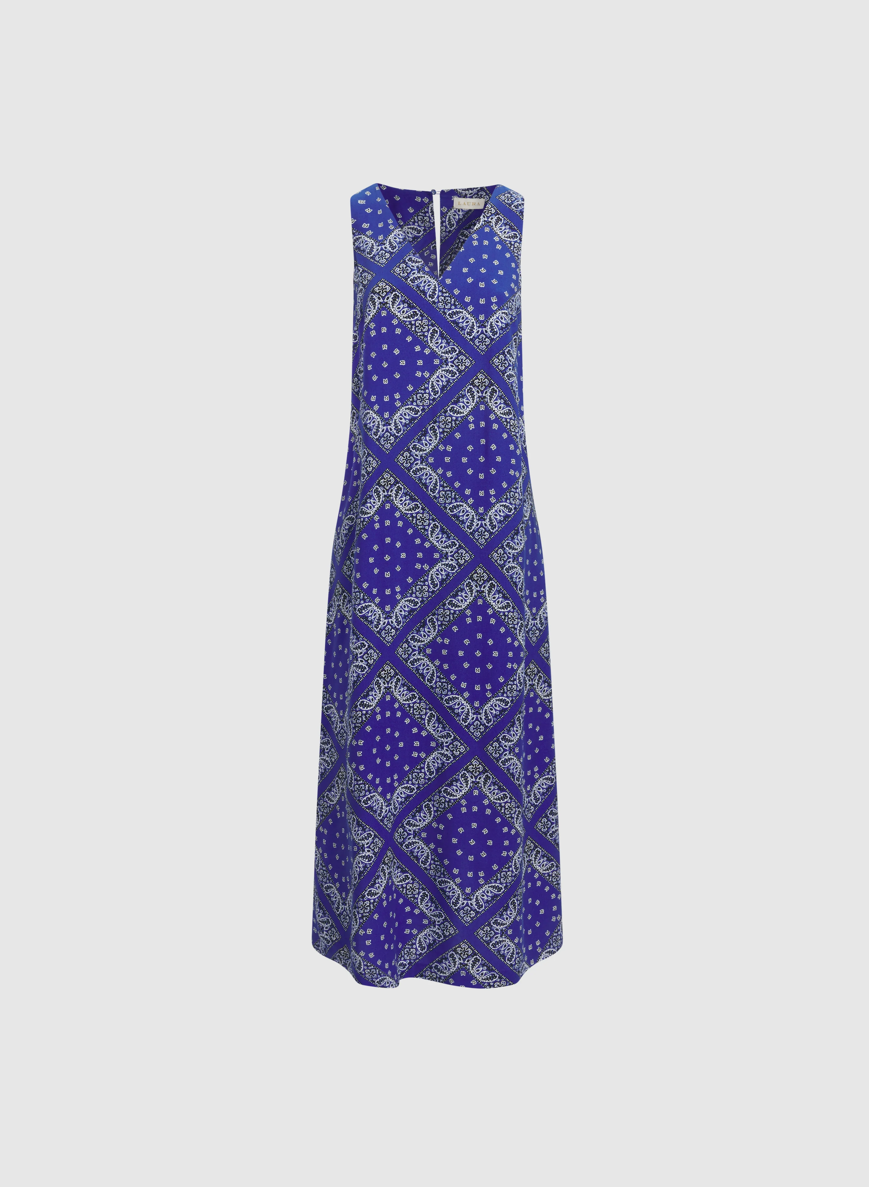 Paisley Print Maxi Dress - Image 5
