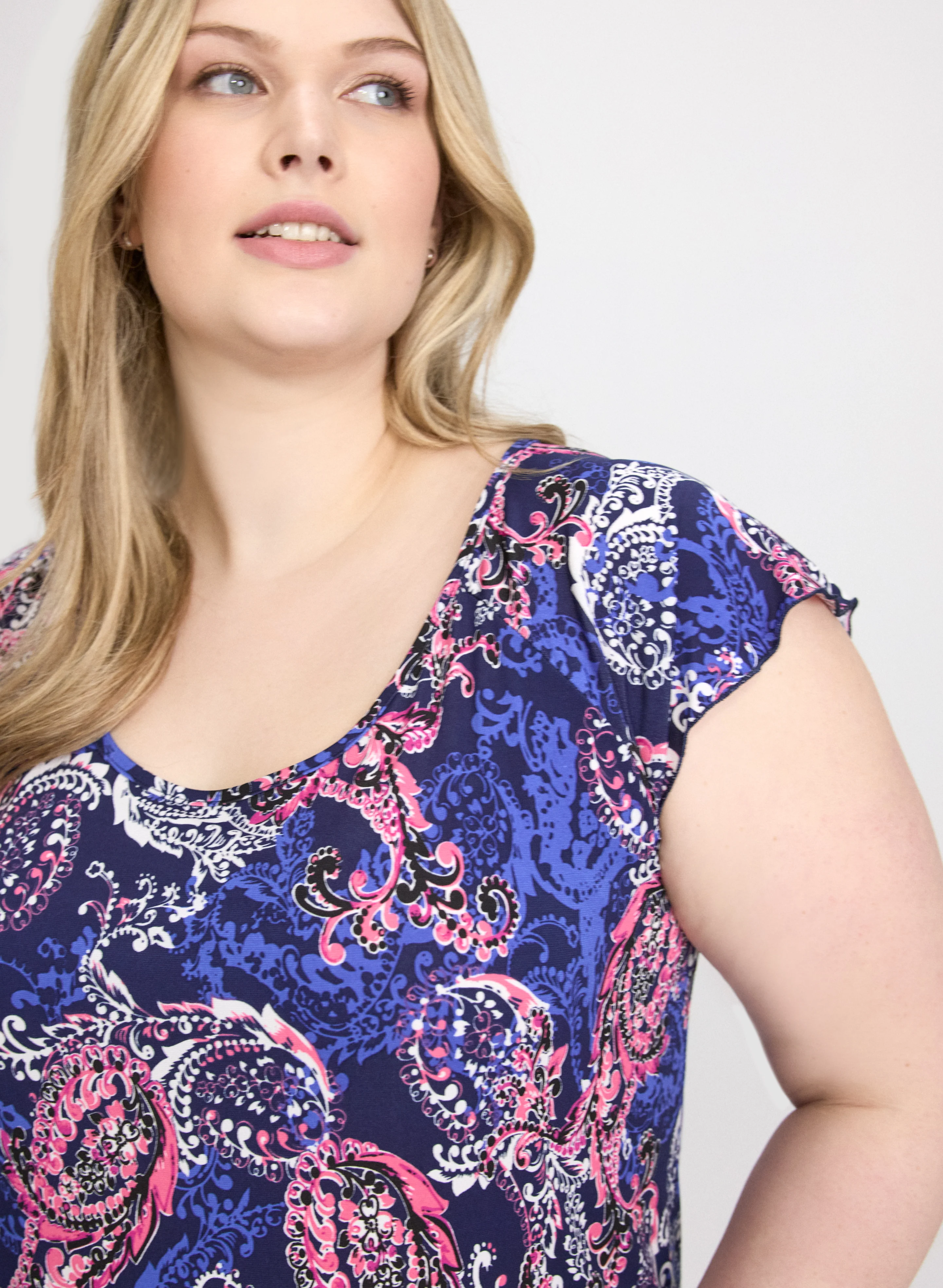 Paisley Print Nightgown - Image 5