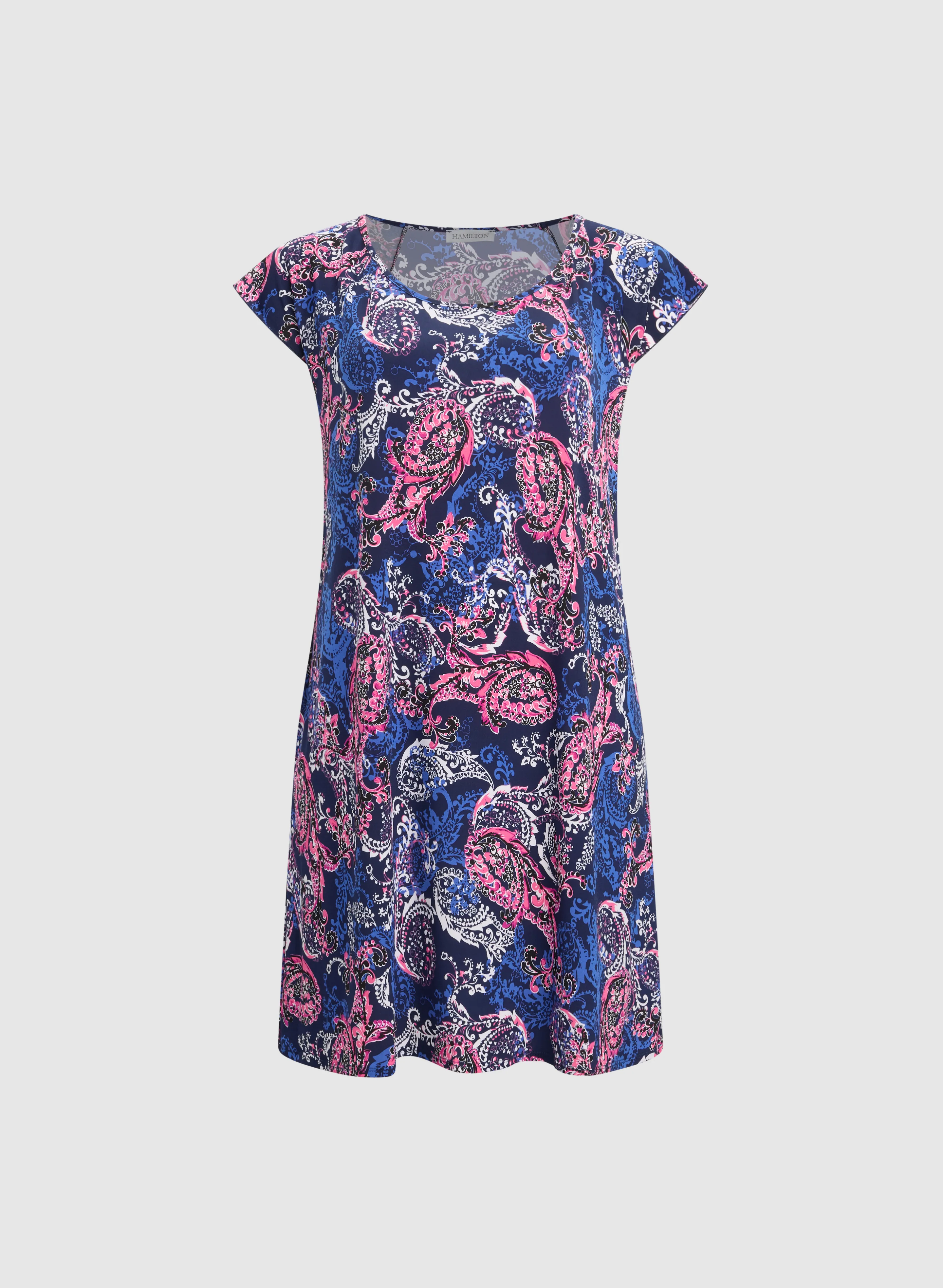 Paisley Print Nightgown - Image 6