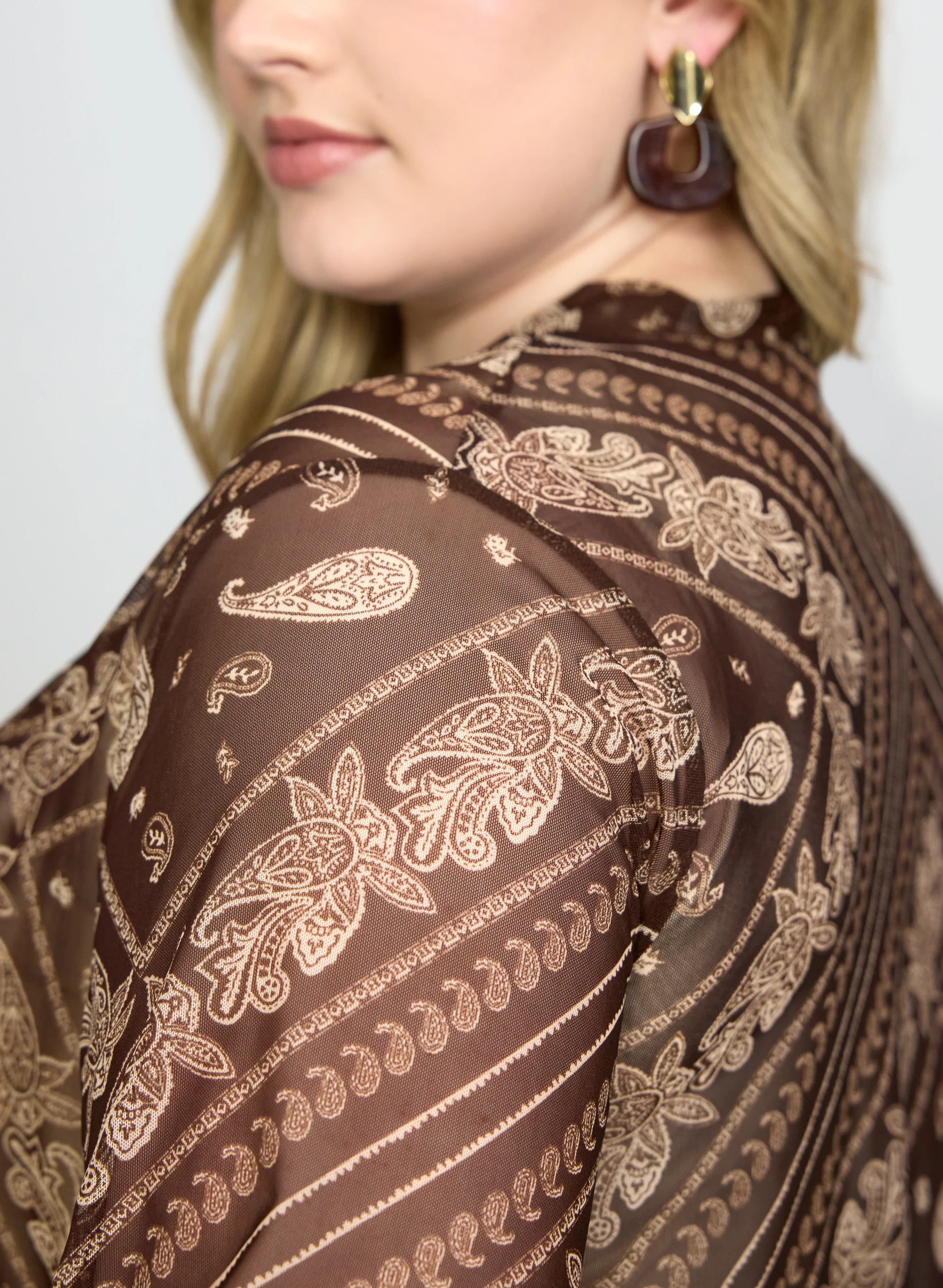 Paisley Print Open Top - Image 2