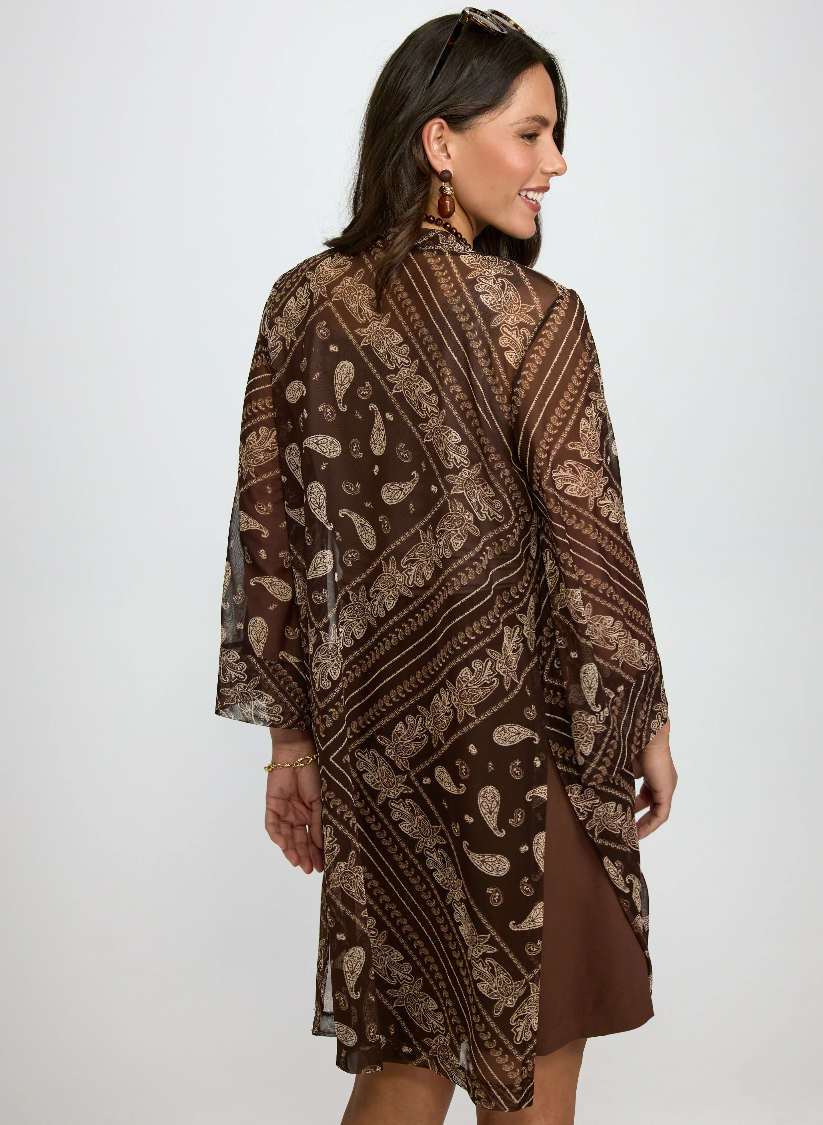 Paisley Print Open Top - Image 4