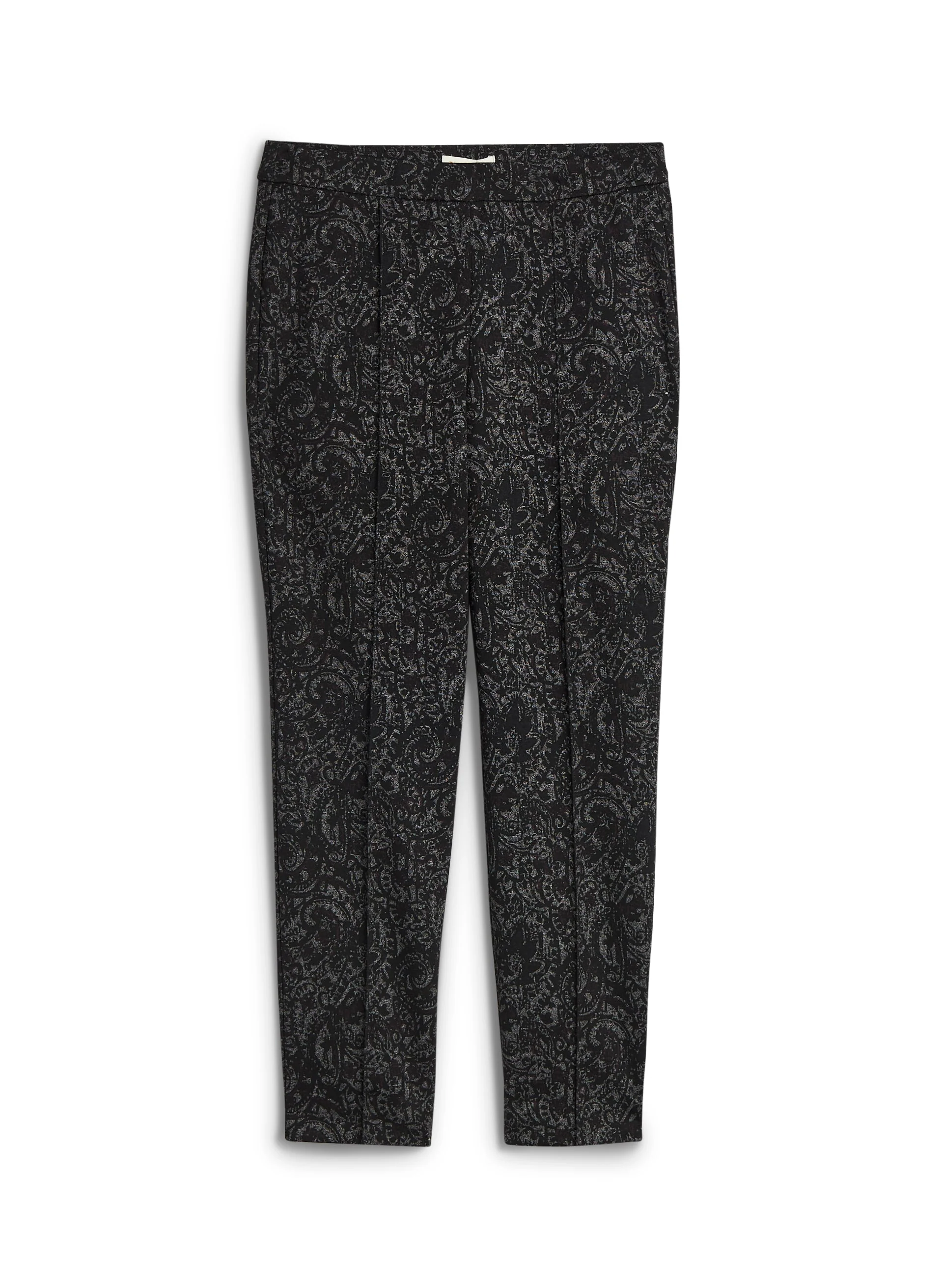 Paisley Print Pull-On Pants - Image 5