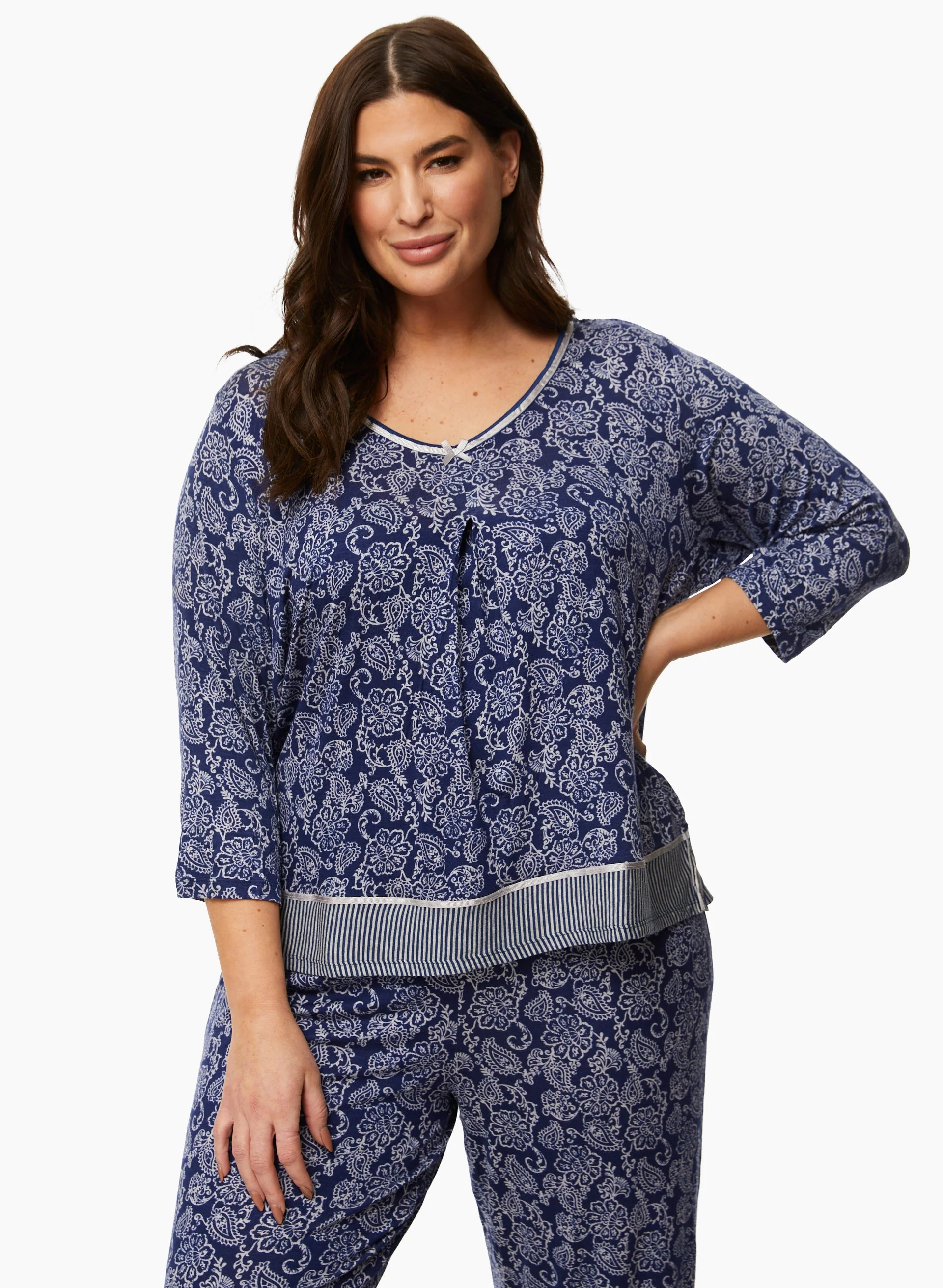 Paisley Print Pyjama Set - Image 2