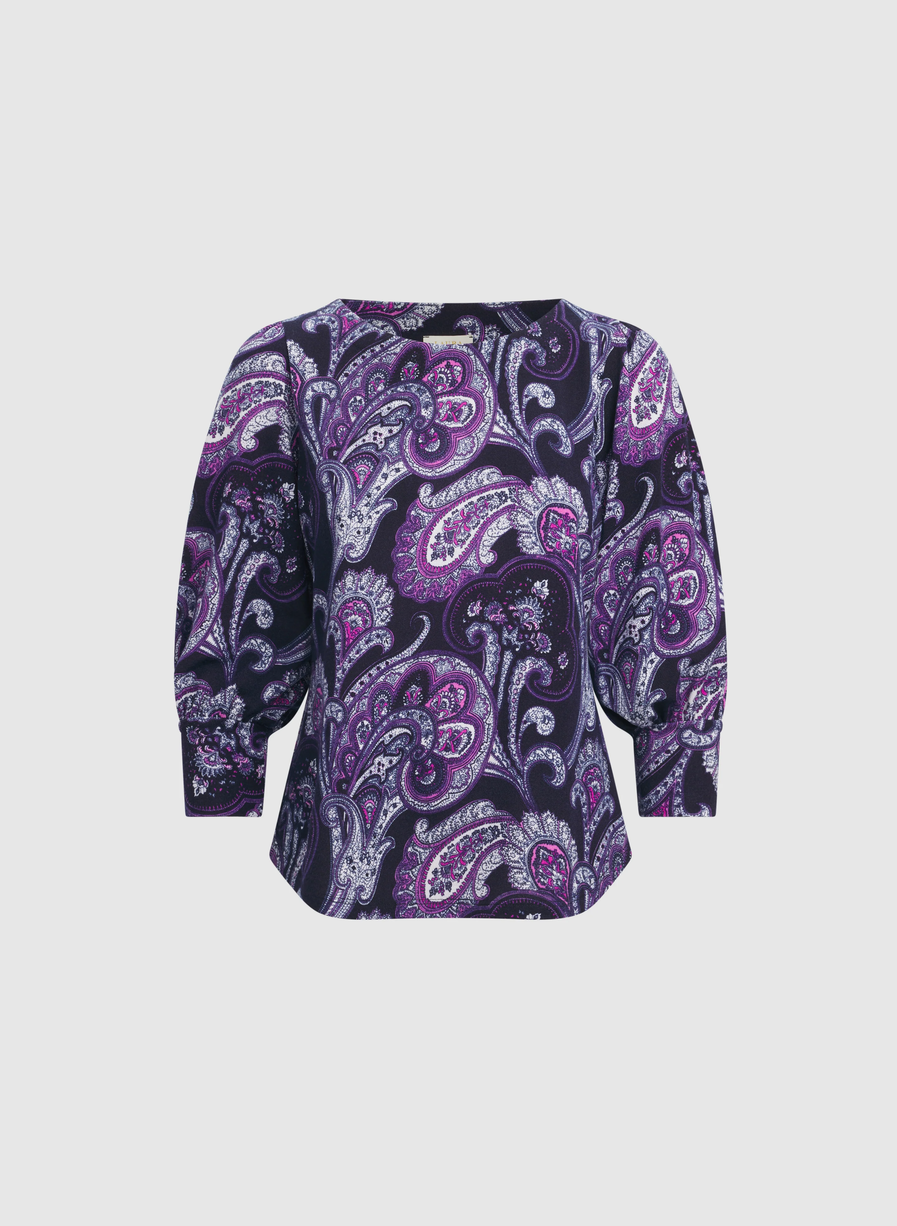 Paisley Print Sweater - Image 6