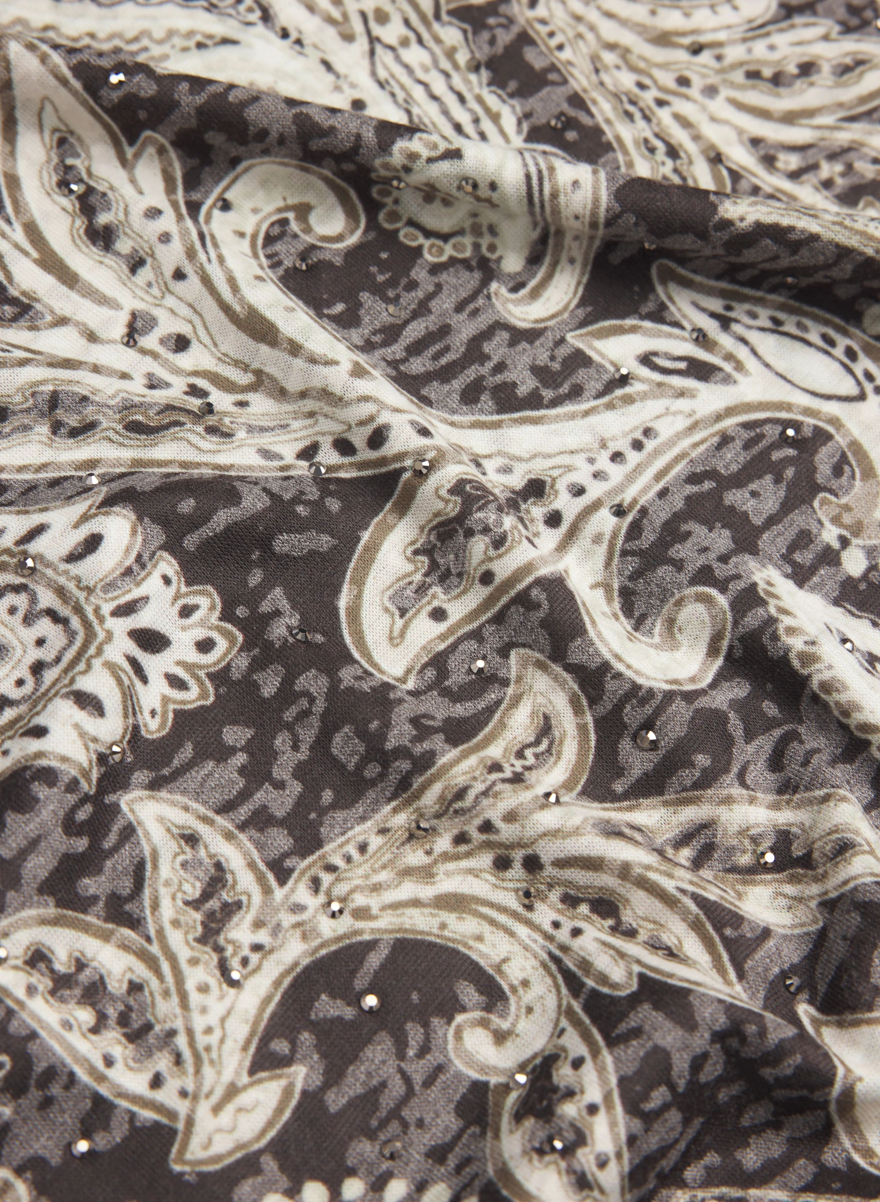 Paisley Print T-Shirt - Image 6
