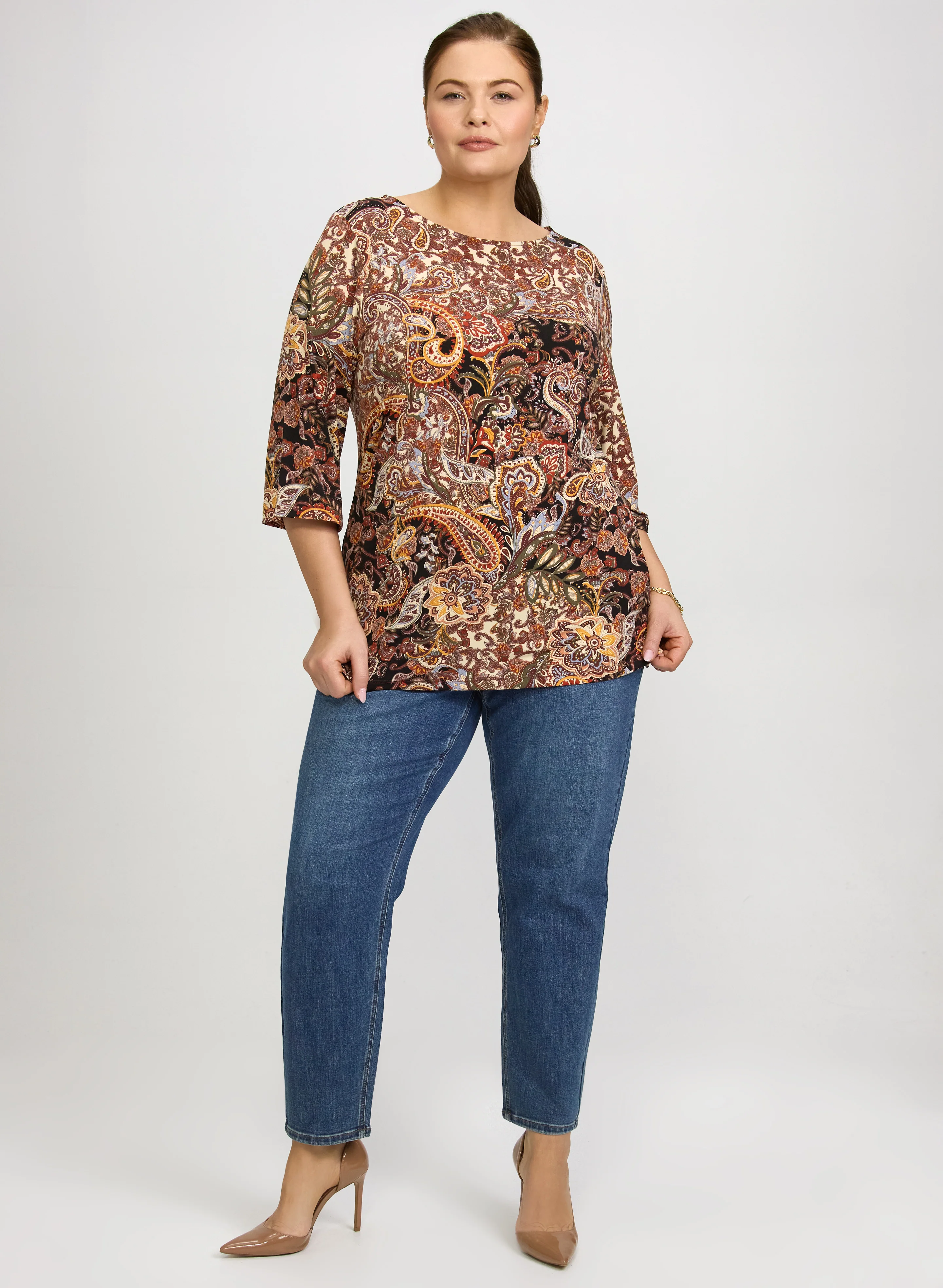 Paisley Print Top - Image 3