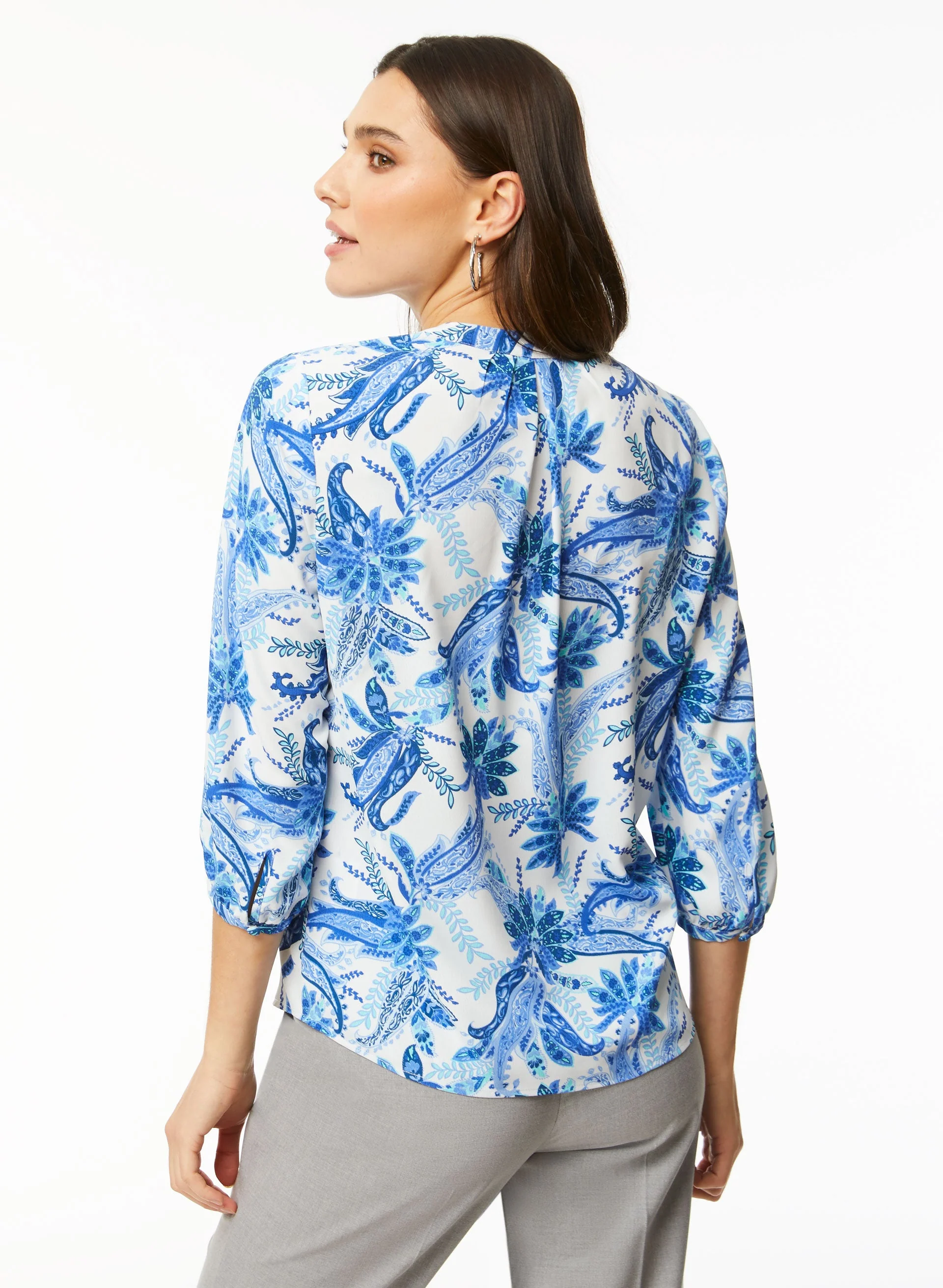 Paisley Print Top - Image 4