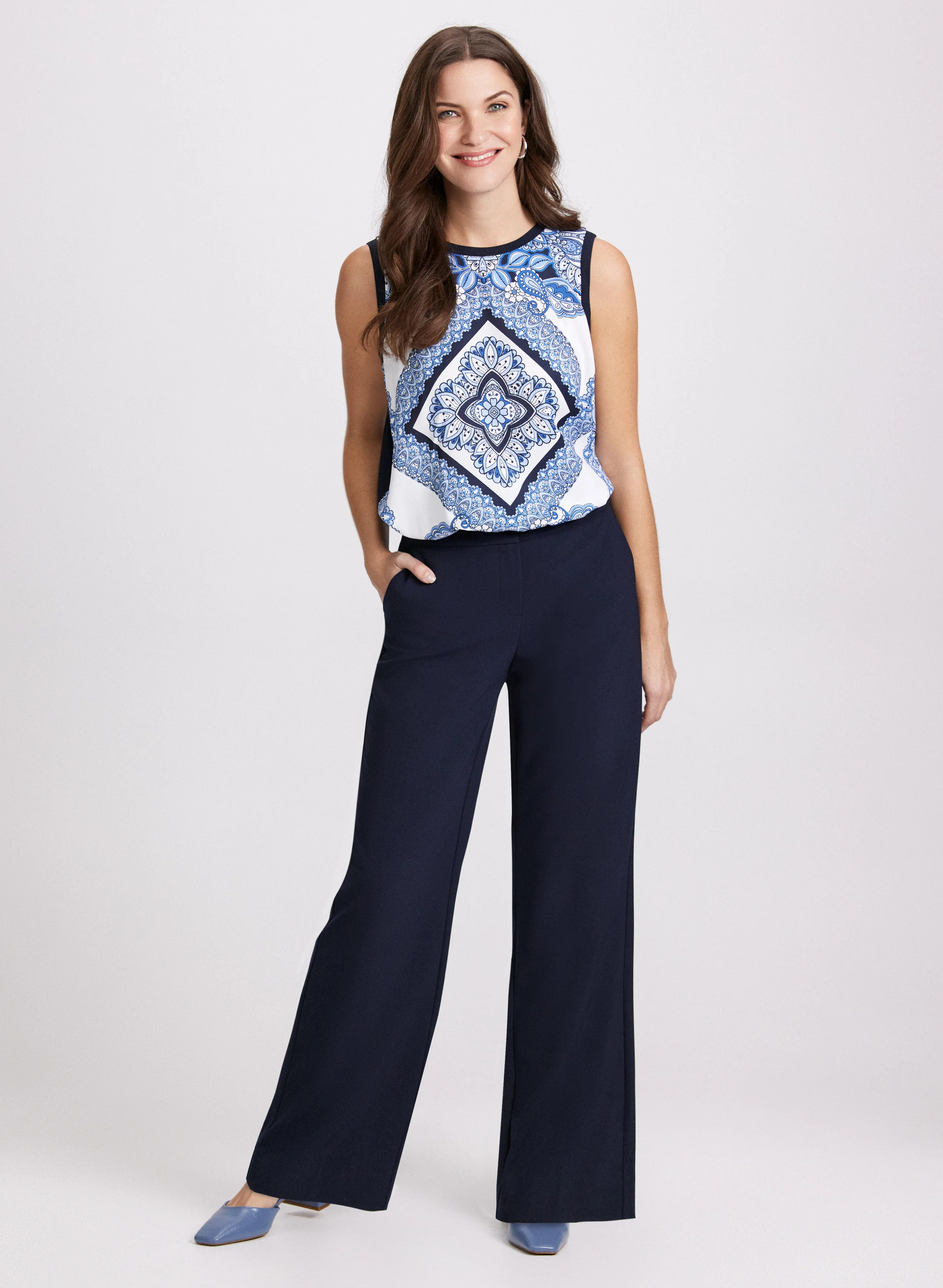 Paisley Print Top - Image 3