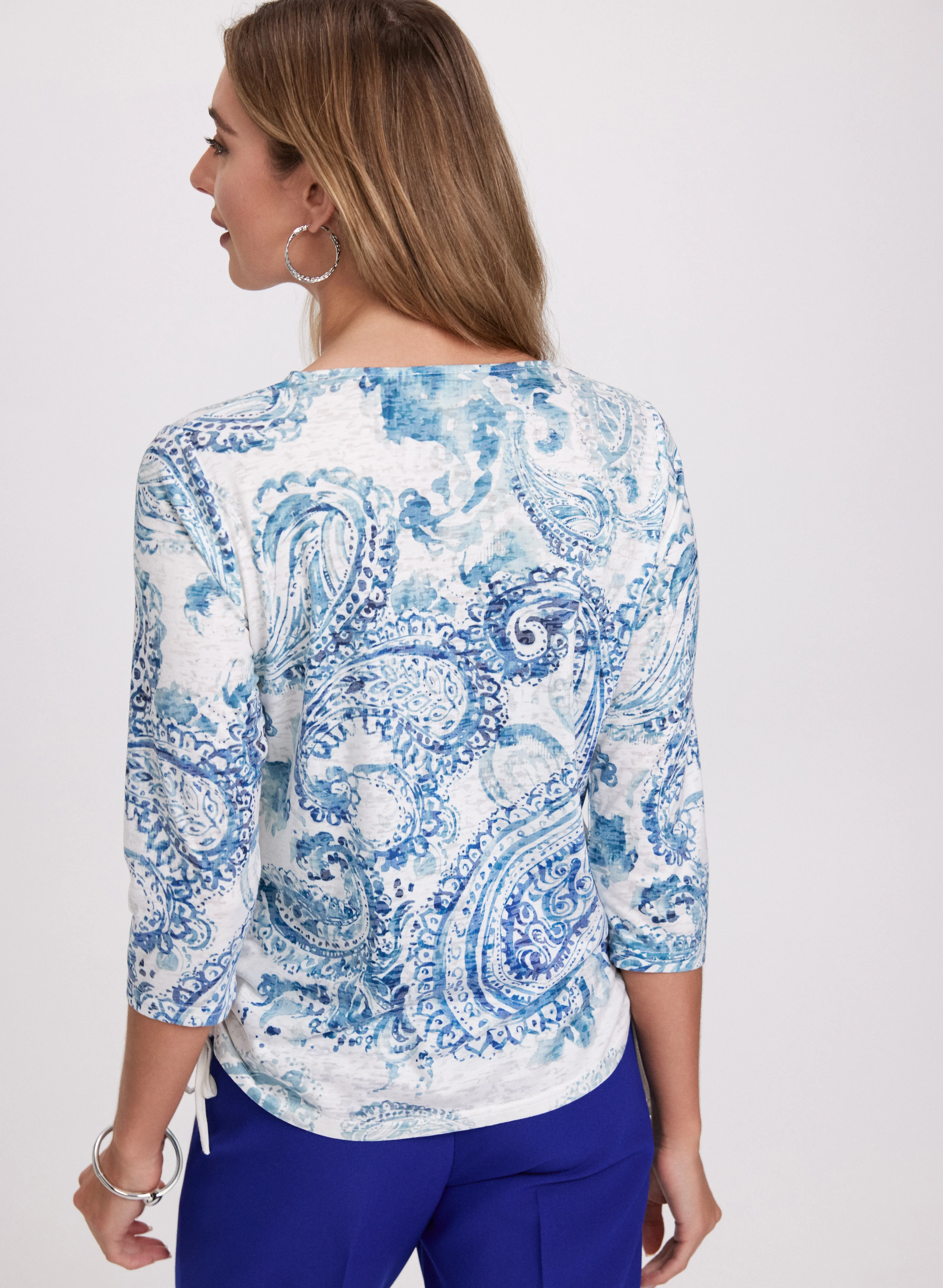 Paisley Print Top - Image 4