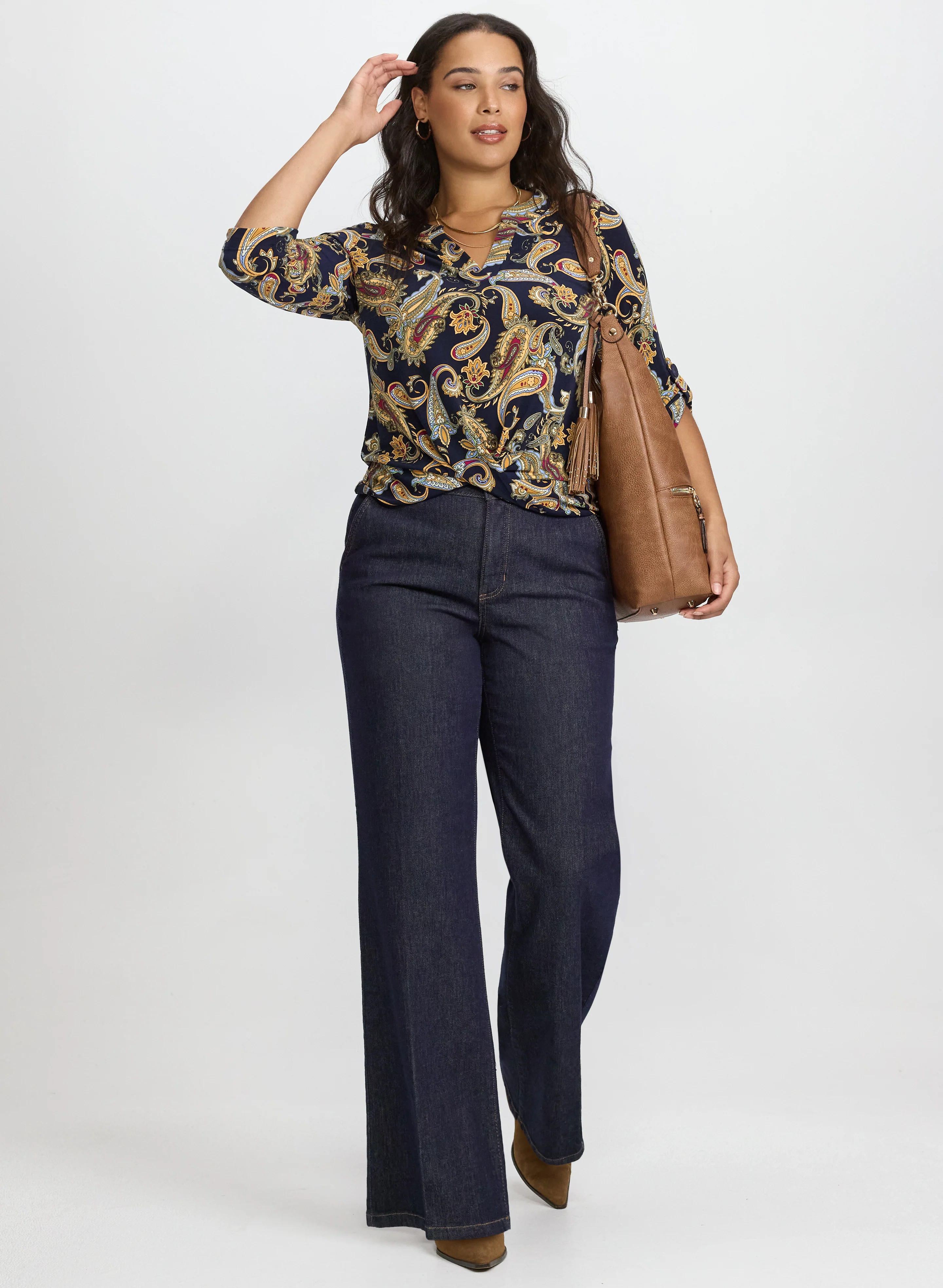 Paisley Print Top - Image 3