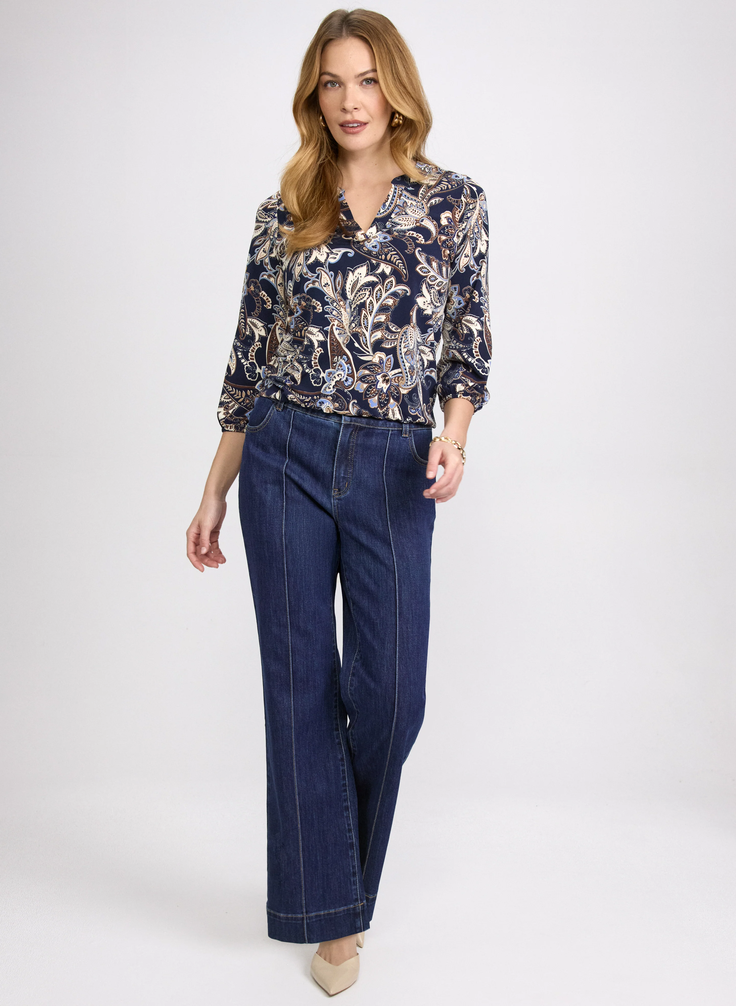 Paisley Print Top - Image 3