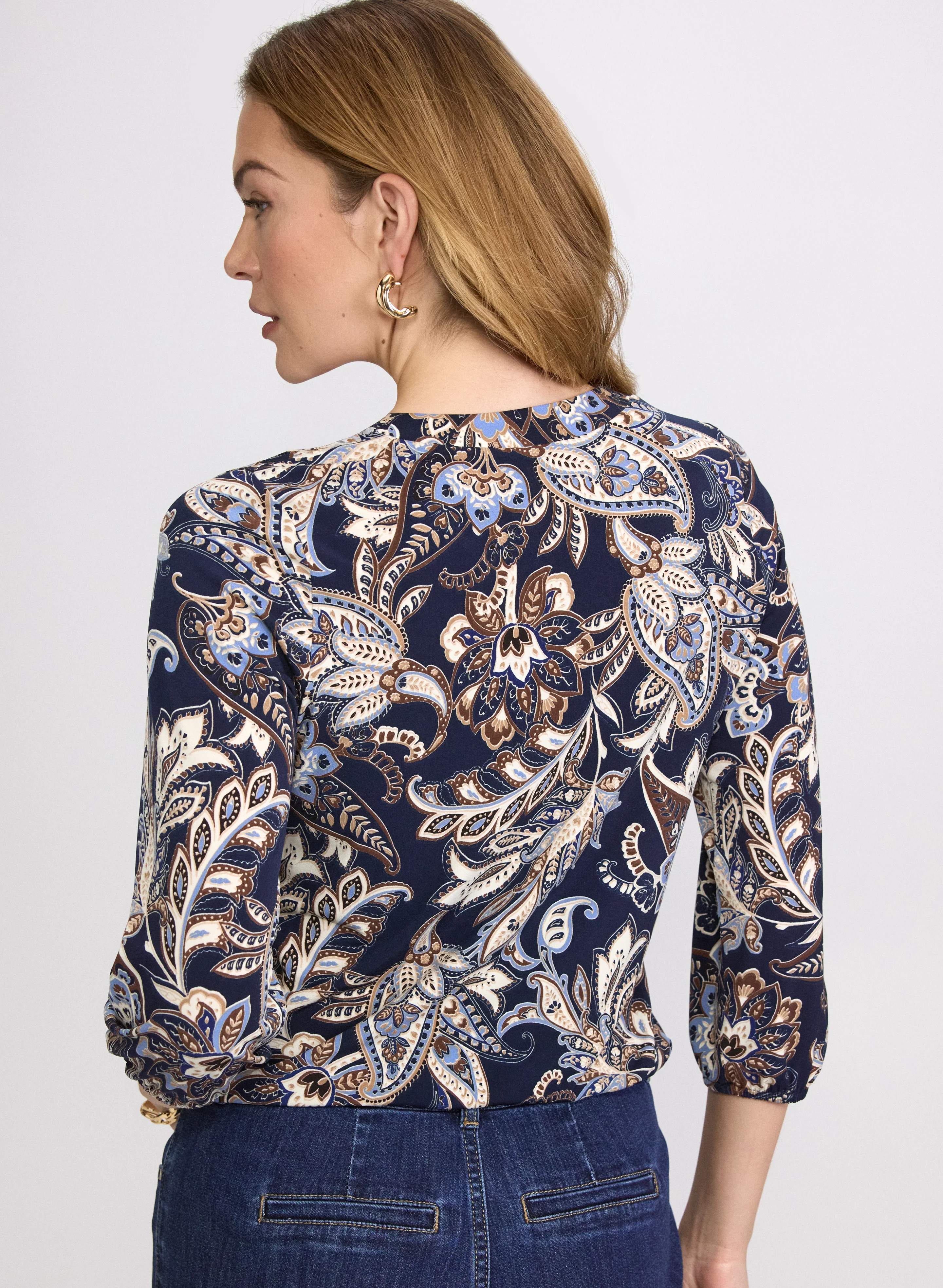 Paisley Print Top - Image 4