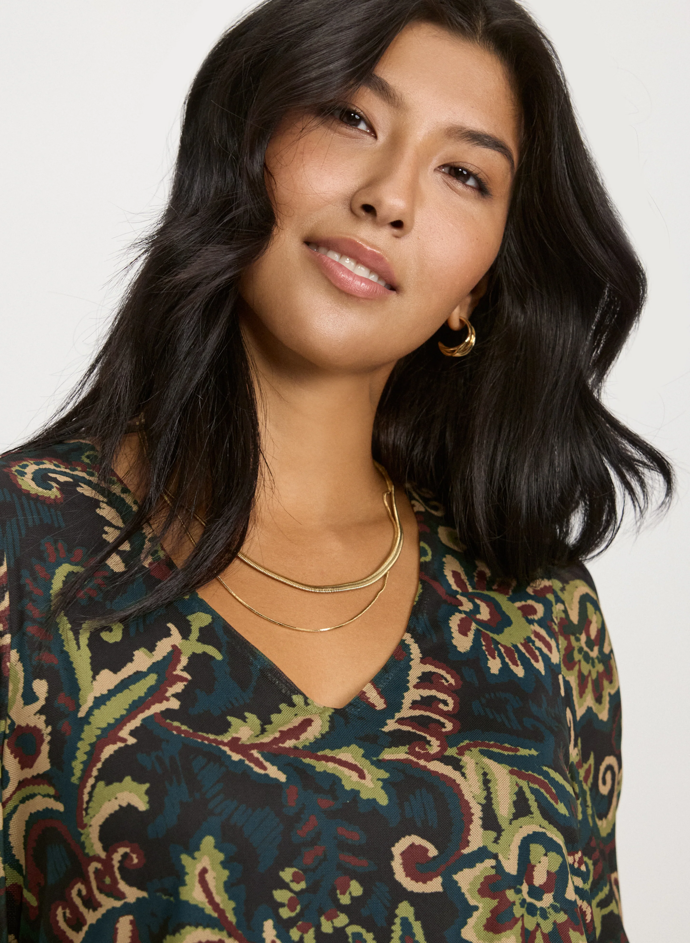 Paisley Print Top - Image 5